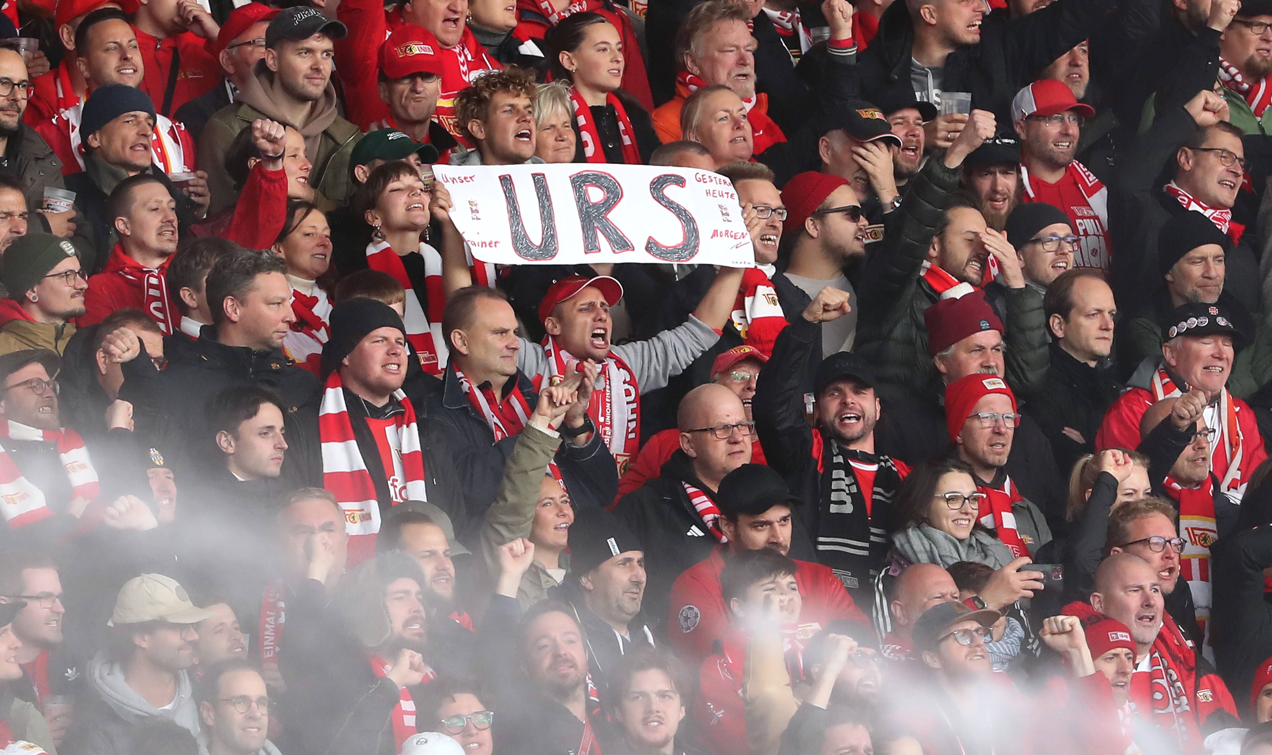Image - Anders als beim 1. FC Union Berlin: Mainzer Fans kritisieren Urs Fischer