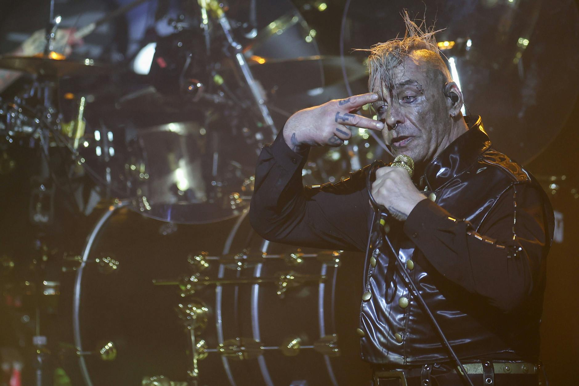 Rammstein-Sänger Till Lindemann, hier in Zagreb am 10. Dezember 2025