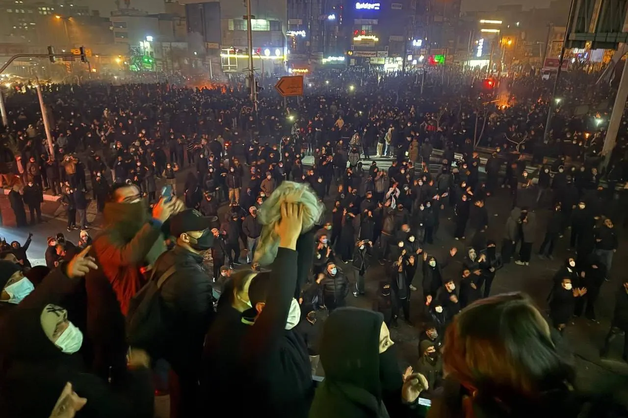 Im Iran kommt es seit Ende Dezember zu Massenprotesten.