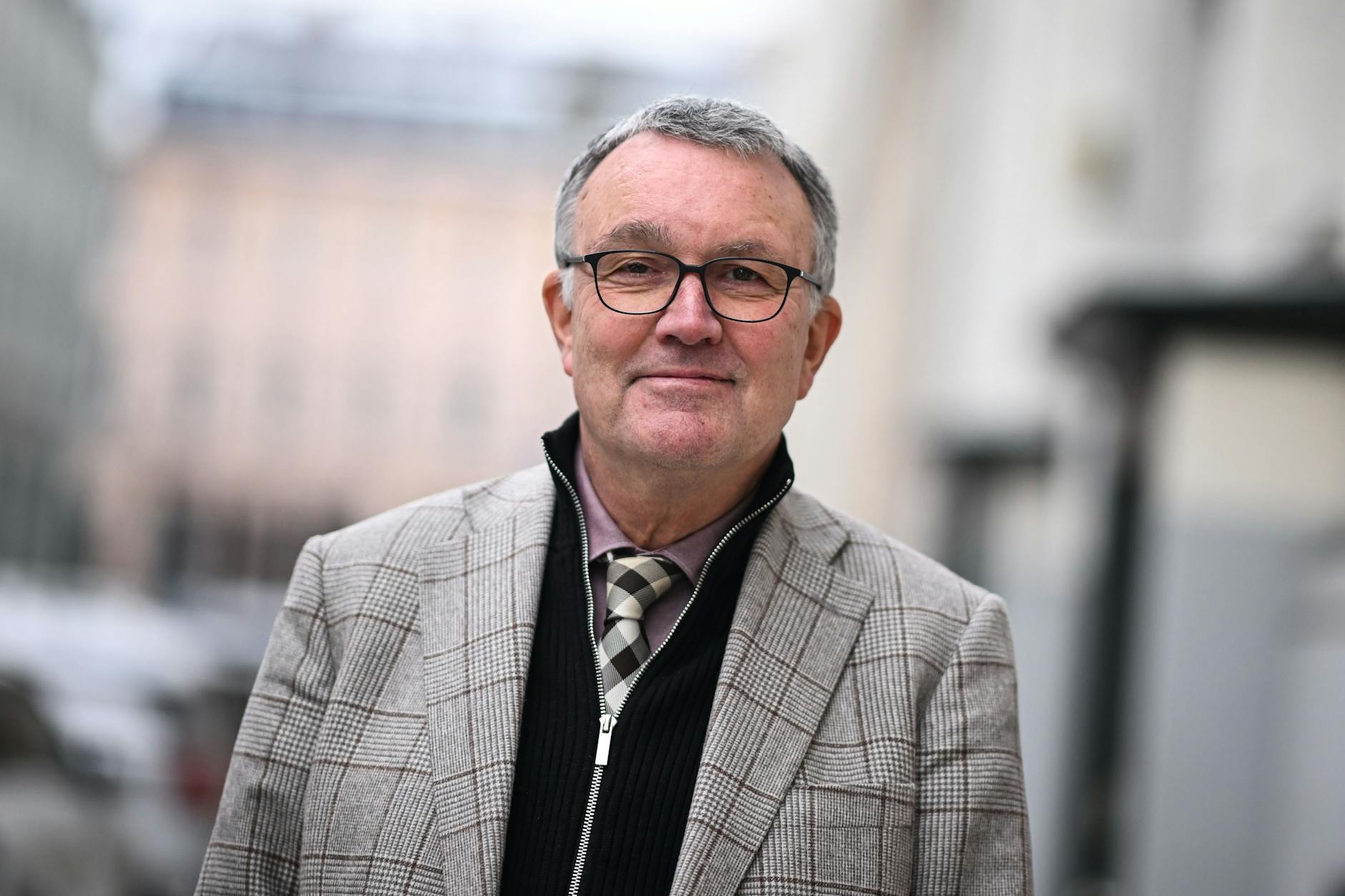 Michael Lüders wird gemeinsam mit seinem Parteikollegen Alexander King den Berliner Wahlkampf des BSW anführen.