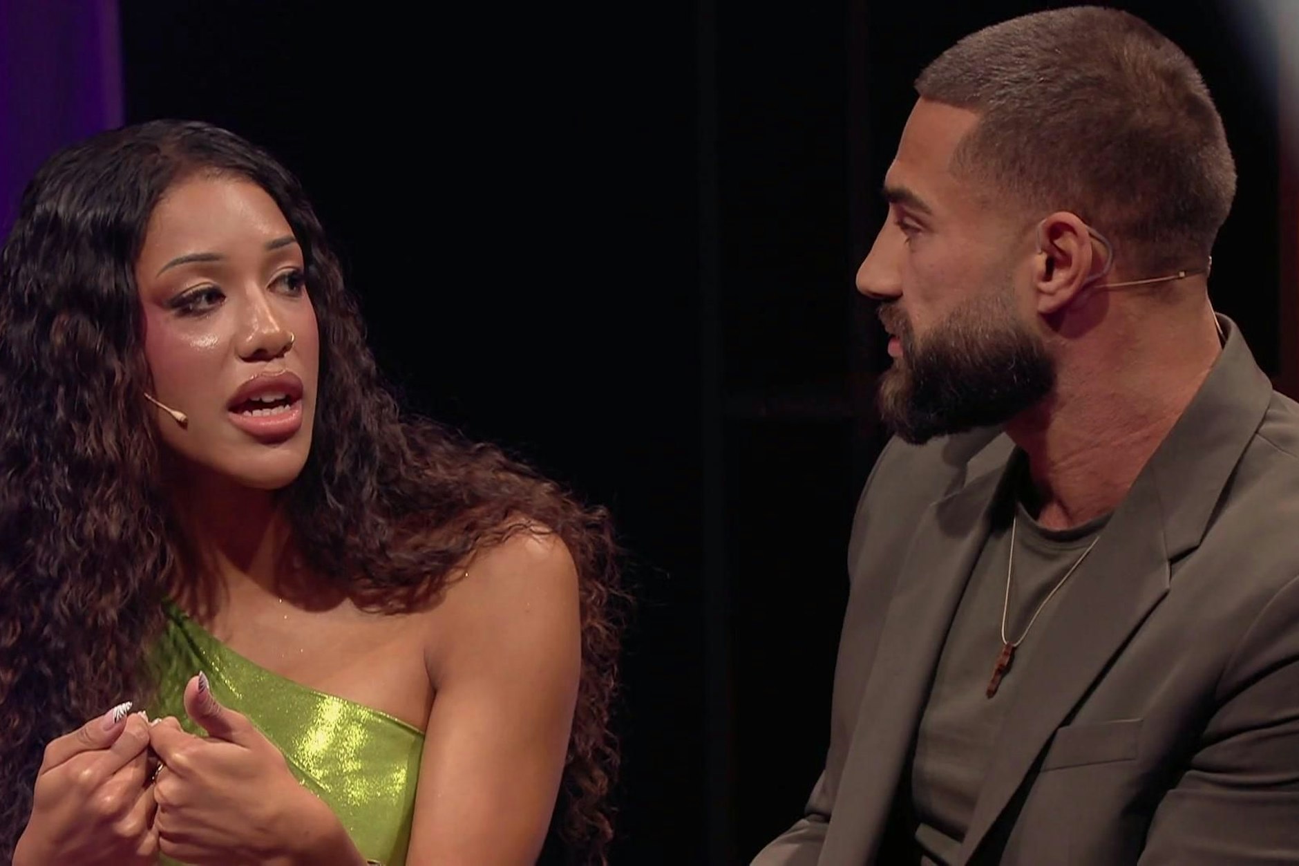 Vanessa und Aleks beim Wiedersehen nach dem Finale von „Temptation Island VIP“.