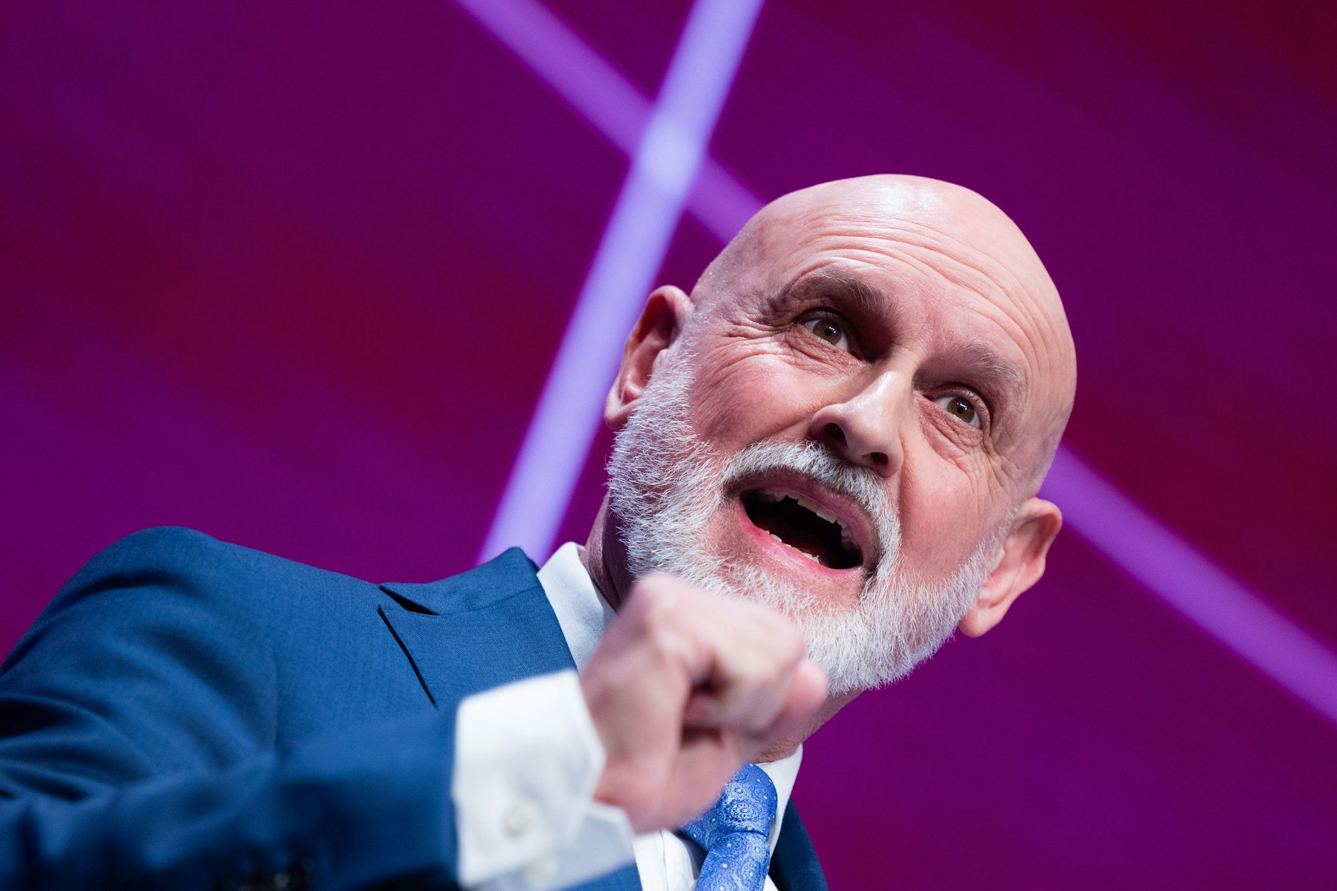 Volker Geyer, Bundesvorsitzender des Deutschen Beamtenbundes dbb, spricht bei der 67. Jahrestagung des Beamtenbundes dbb Köln.