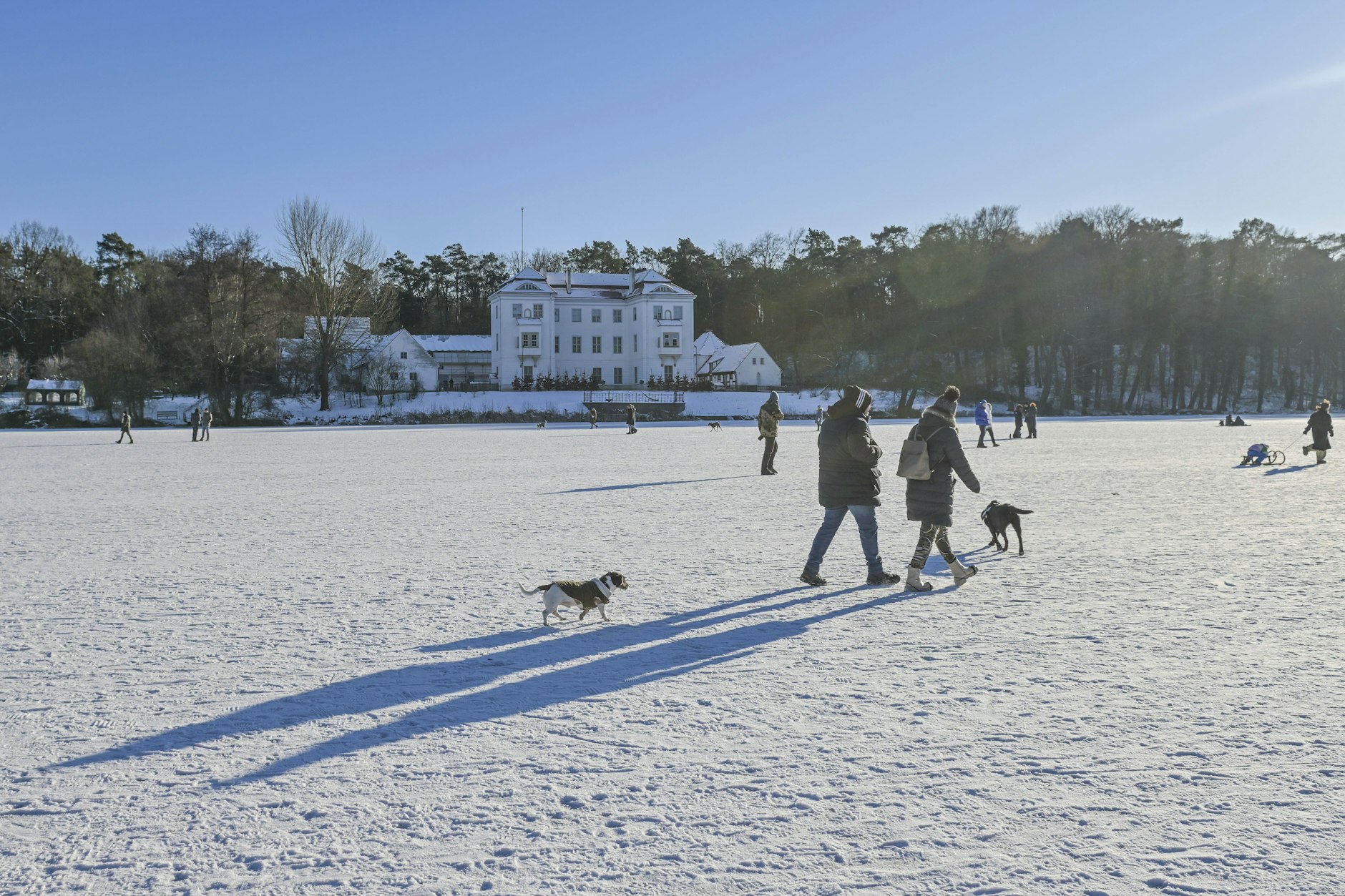 In Berlin ist es seit Anfang Januar bitterkalt.