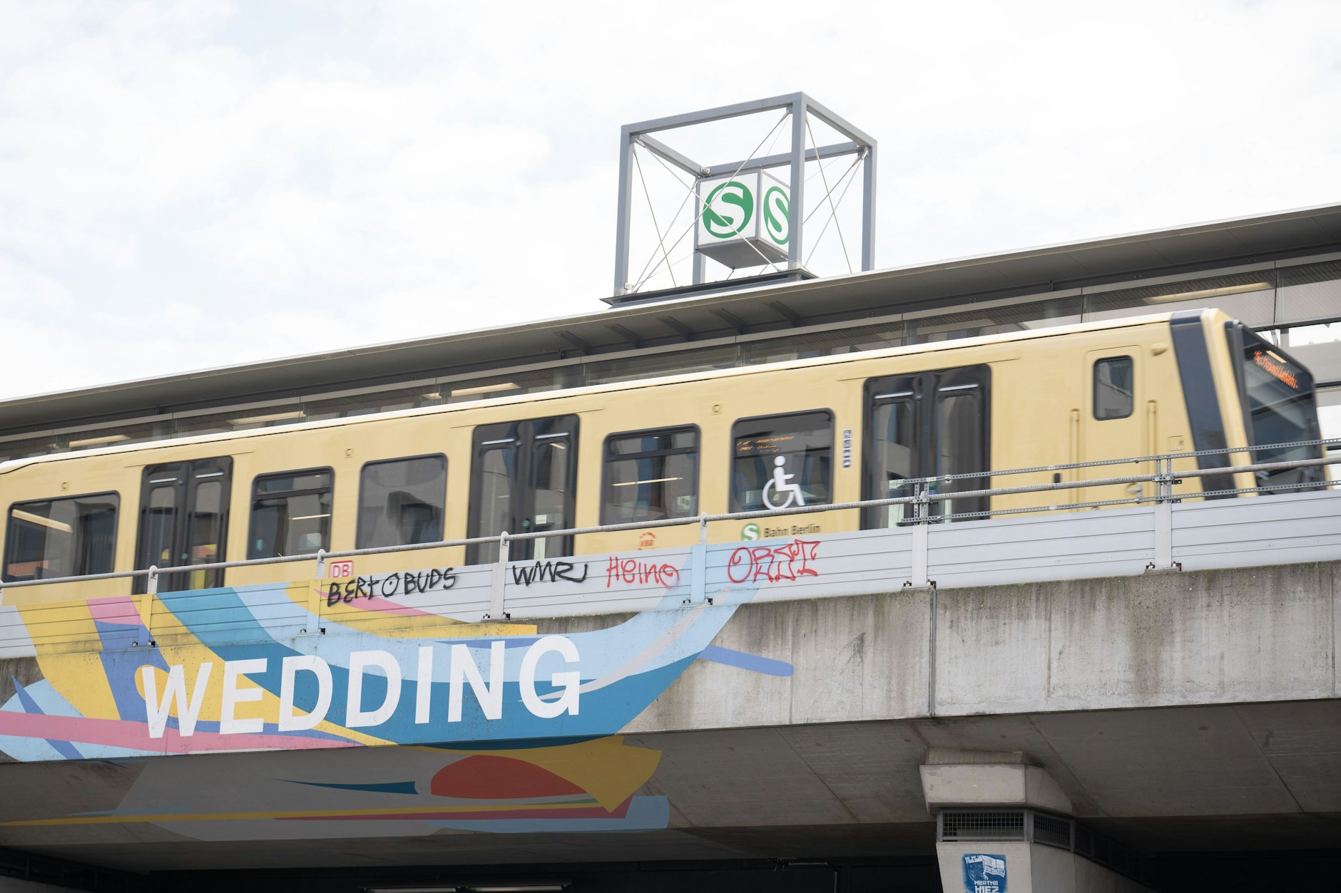 Der S-Bahnhof Wedding ist ein wichtiger Knotenpunkt für den Nordwesten der Stadt.
