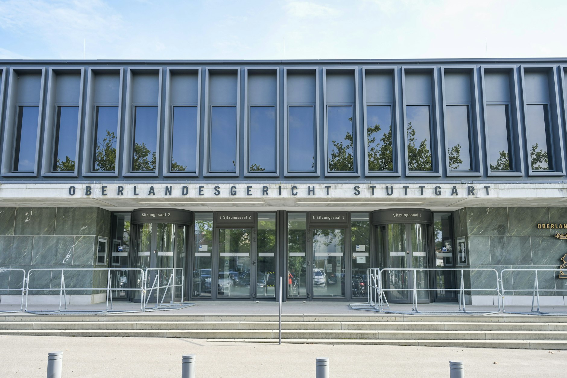 Das Prozessgebäude des Oberlandesgerichts Stuttgart