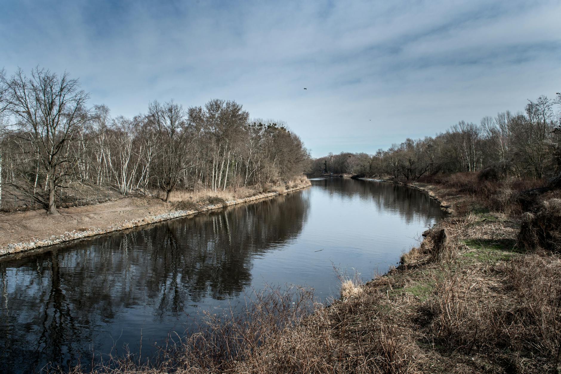Die Vermisste wurde tot aus dem Teltowkanal geborgen. Er liegt nur zehn Gehminuten entfernt von ihrer Wohnung.