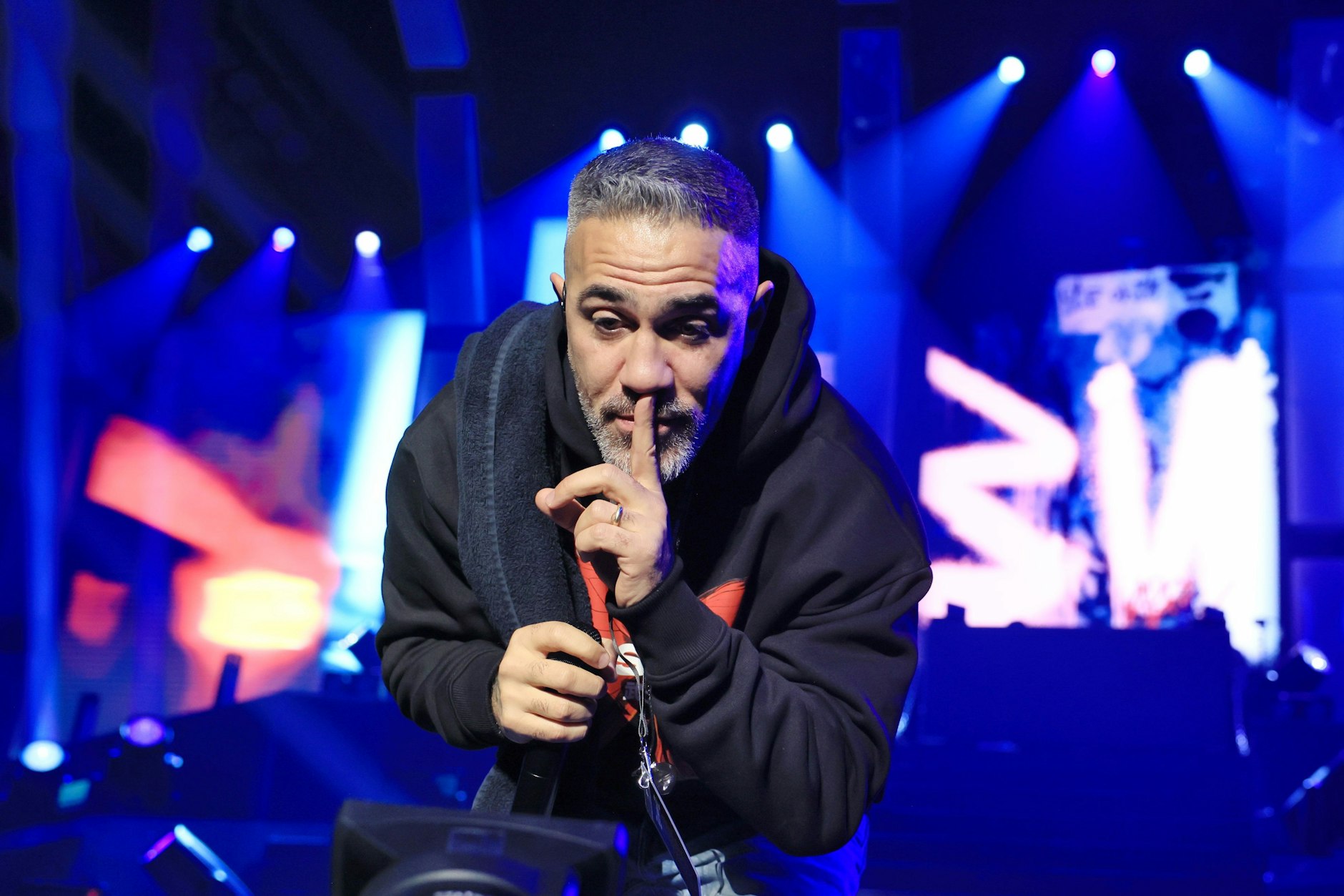 Bushido live beim Beginn seiner Abschiedstour in Berlin