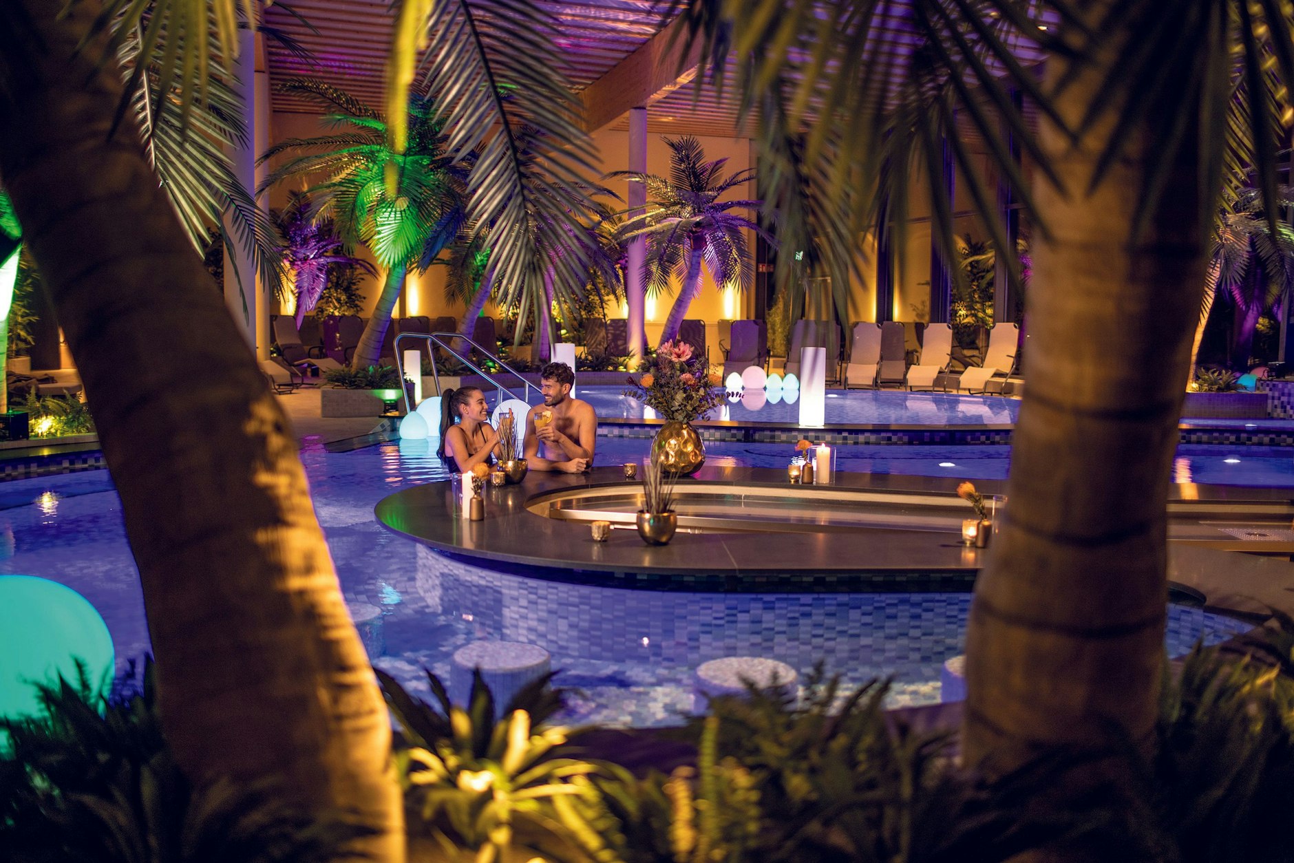 Die Havel-Therme in Werder. Hier kam es zu Übergriffen gegenüber Gästen und Personal.