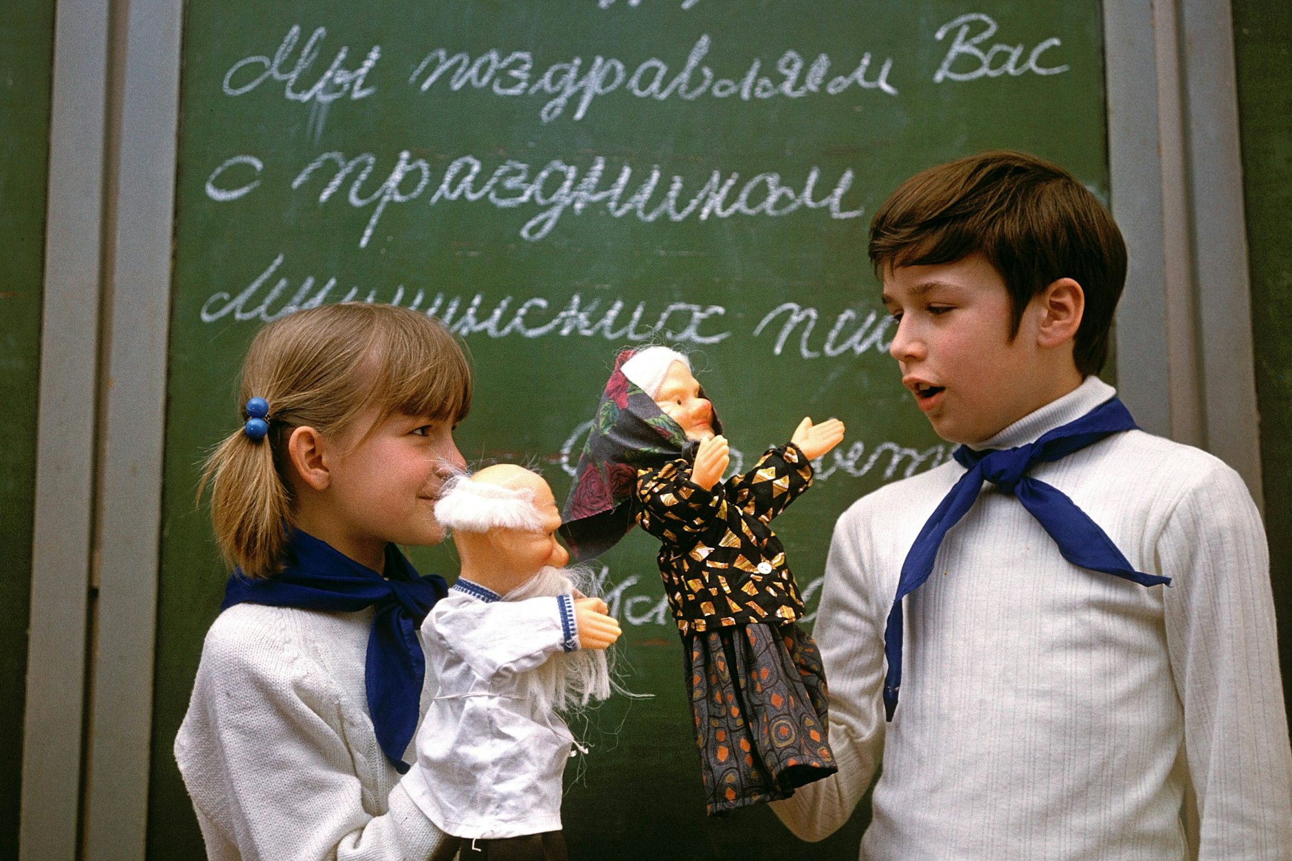 Russisch war in der DDR Pflichtfach – für Generationen von Schülern gehörten kyrillische Buchstaben ganz selbstverständlich zum Unterricht.