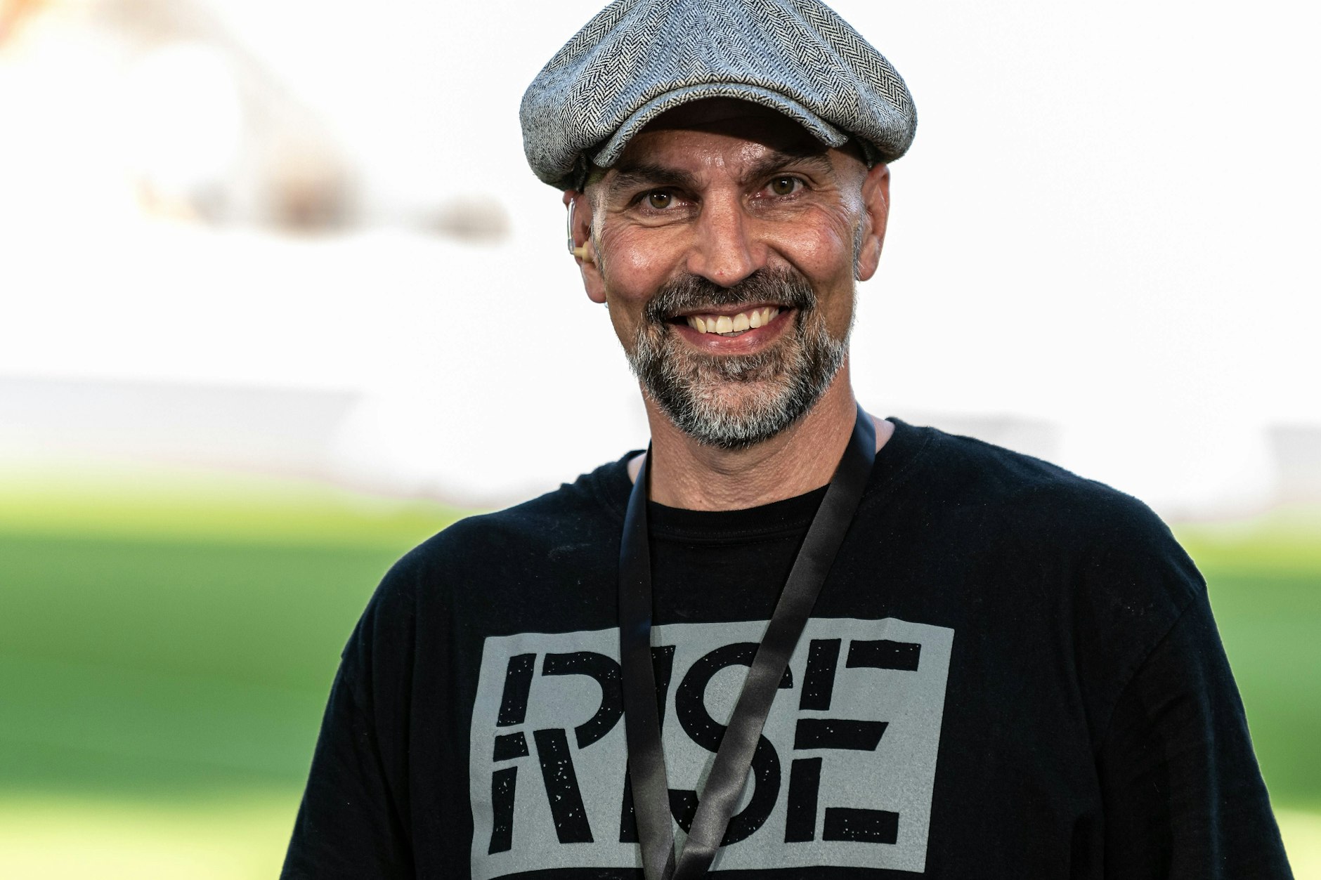 Herthas ehemaliger Trainer Markus Babbel liebt Hardrock und legt Platten als DJ Bavaria auf.