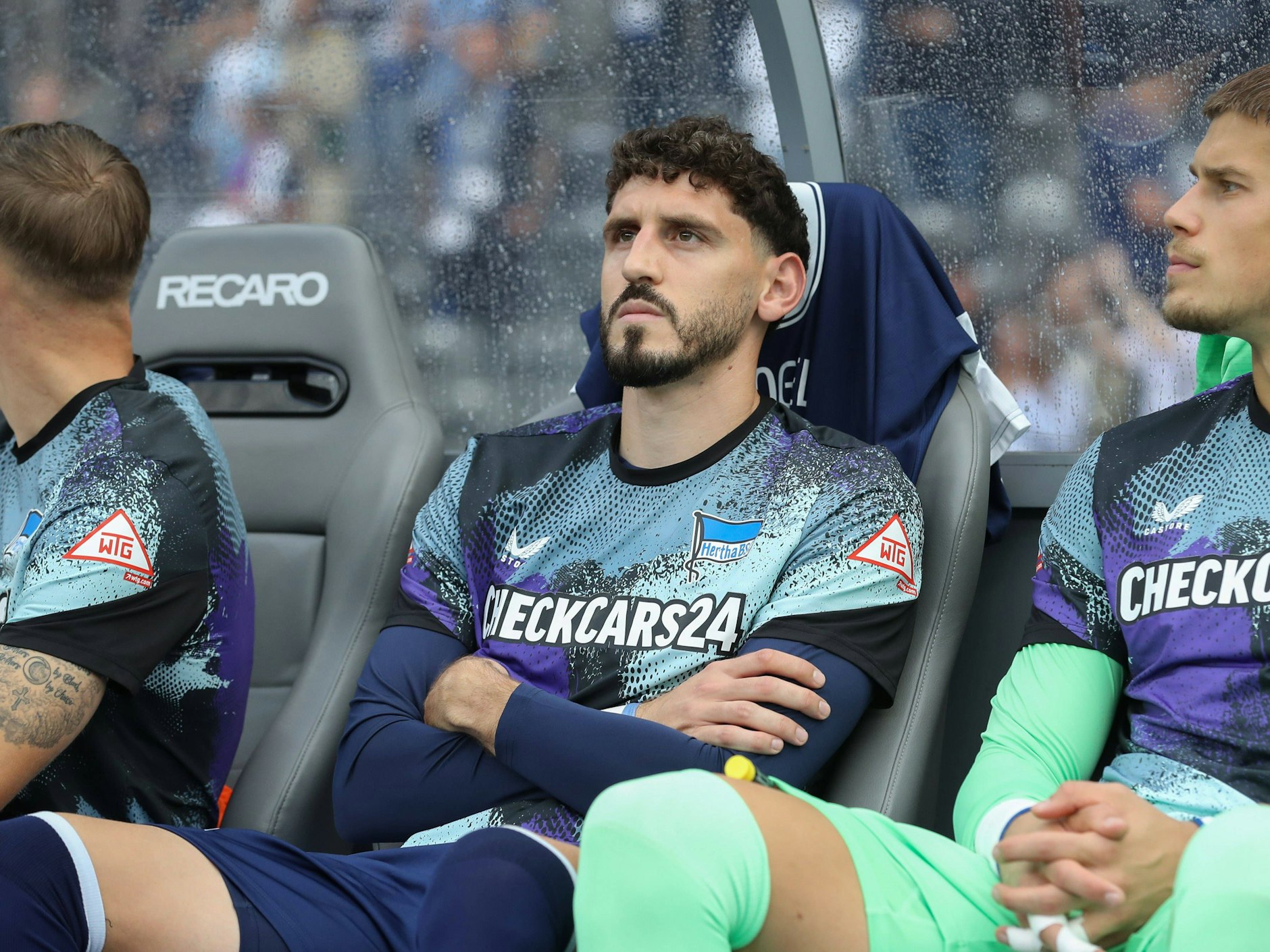 Ein Teileinsatz, oft auf der Bank und zuletzt nur noch auf der Tribüne. Für Agustin Rogel scheint das Kapitel Hertha BSC jetzt beendet zu sein.