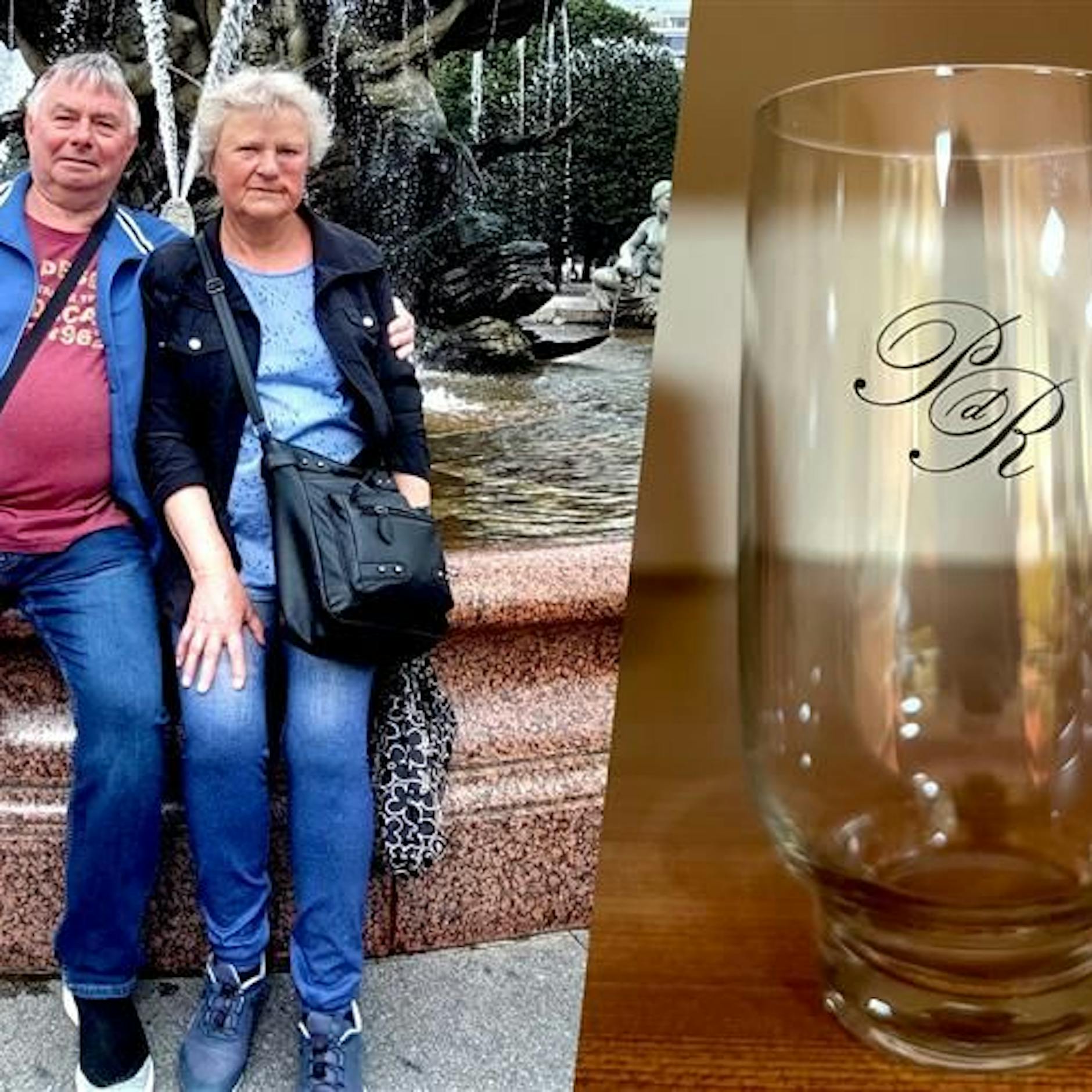 Ehepaar mopst auf der Hochzeitsreise ein DDR Palast Glas