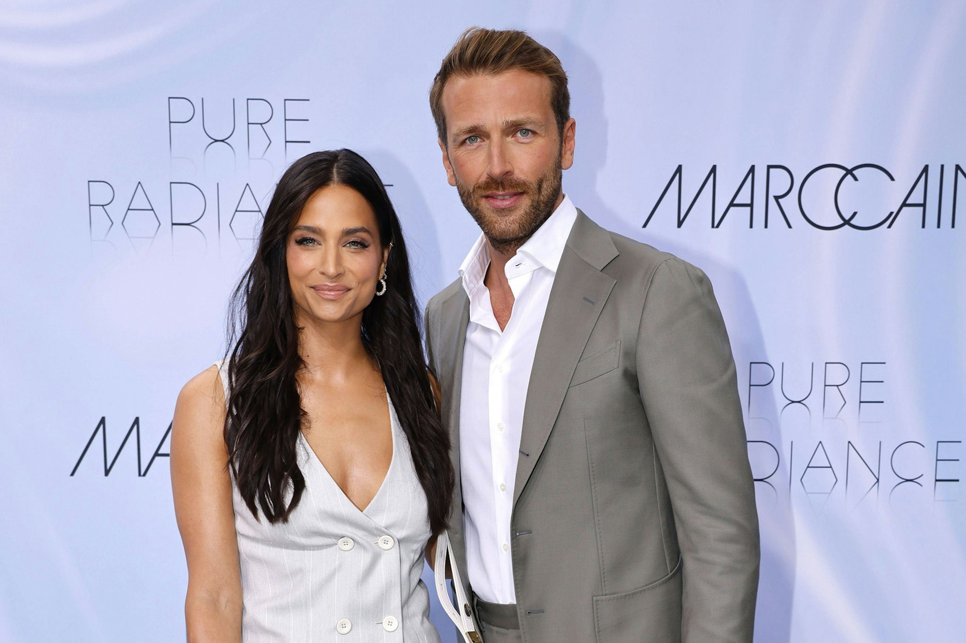 Amira Pocher und Christian Düren bei ihrem ersten Paar-Auftritt 2024.