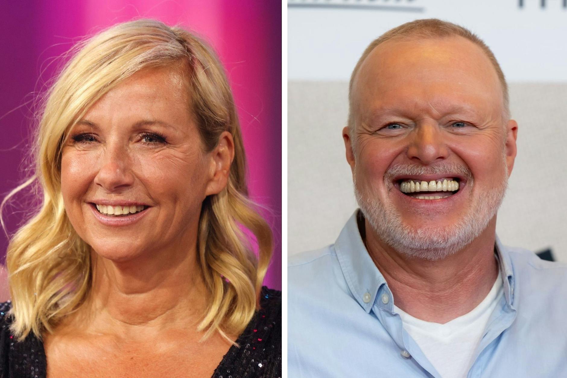 So sieht die Gegenwart des deutschen Fernsehens aus. Und leider auch die Zukunft: Andrea Kiewel und Stefan Raab.