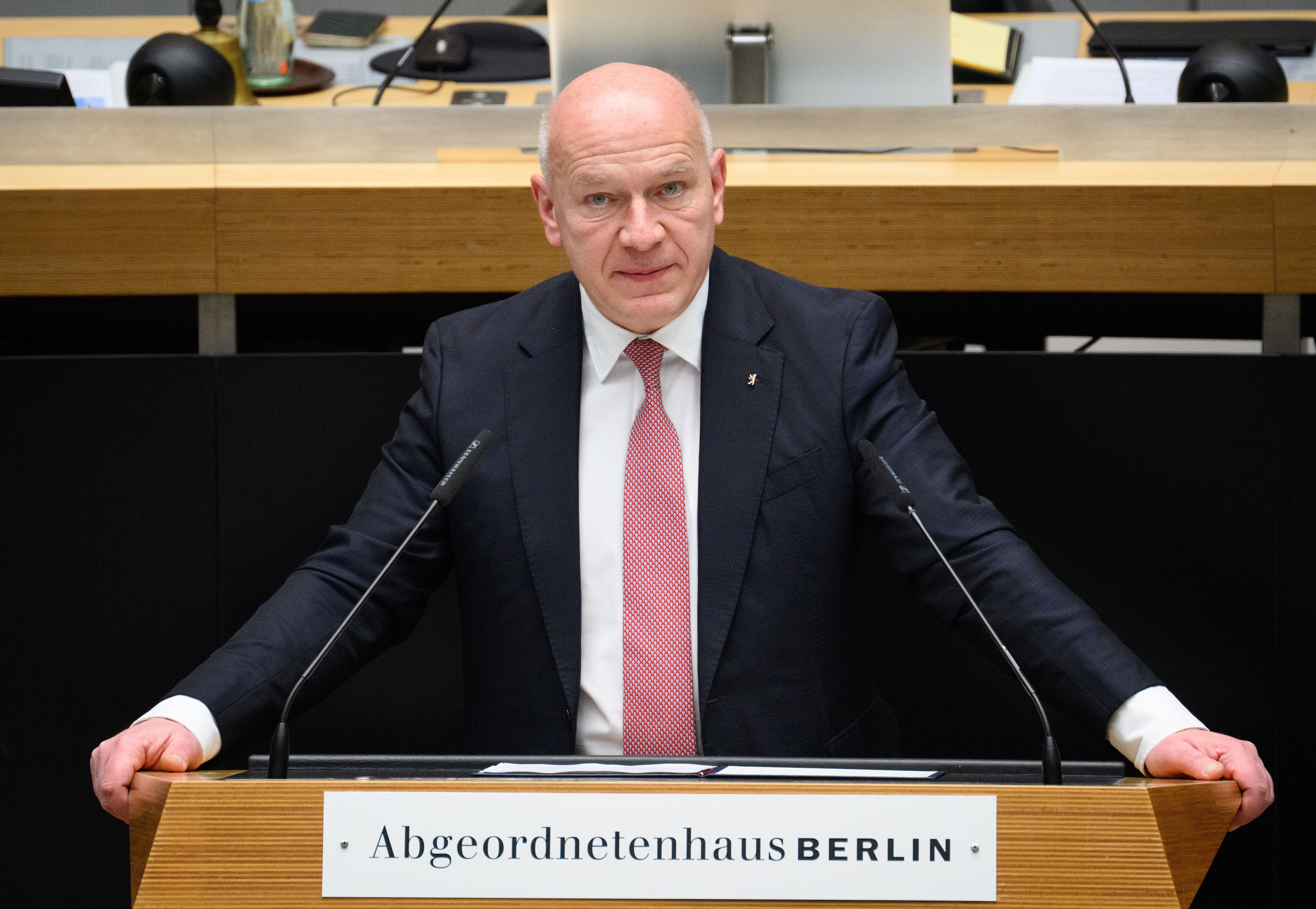 Image - Regierungserklärung: Wegner räumt  Fehler ein - keine Entschuldigung für sein Verhalten während des Blackouts