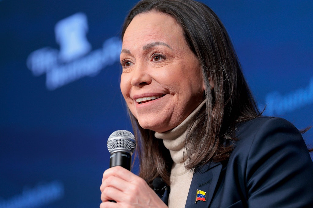 Trotz Trumps Zweifel: Machado will Venezuelas erste Präsidentin werden