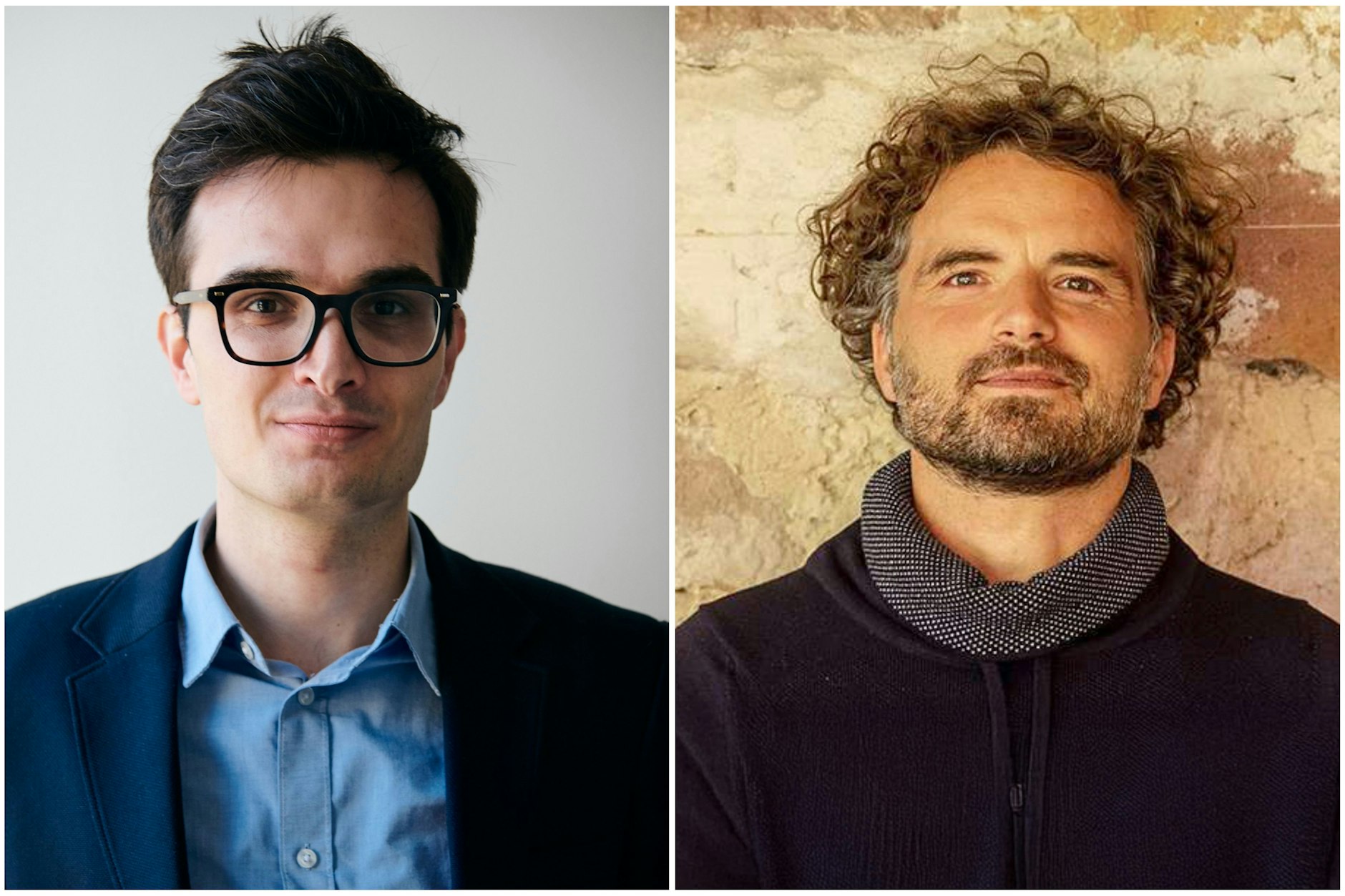 Dorian Baganz und Florian Warweg