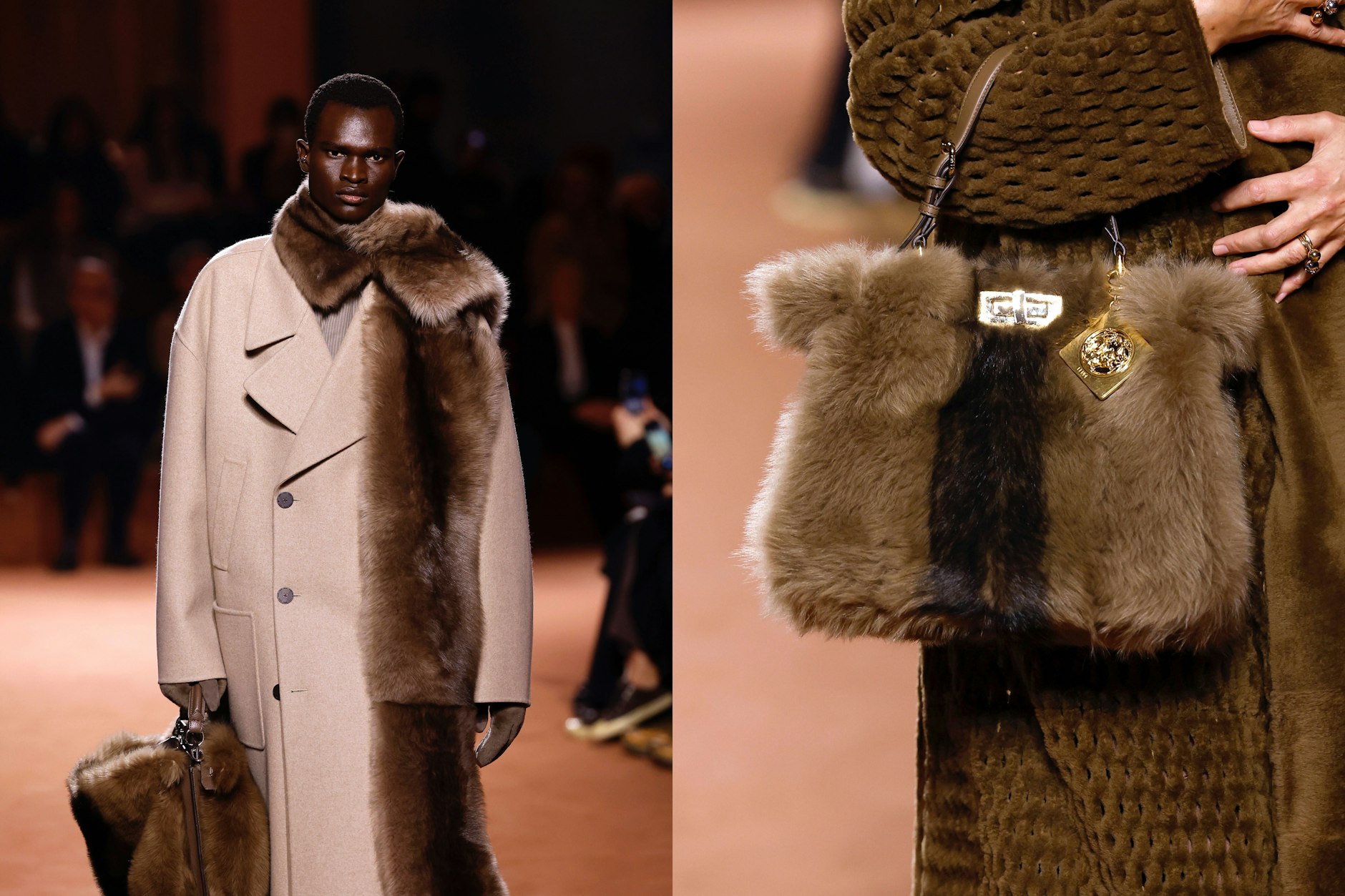 Bekannt für die Looks mit Pelz: Die Fendi Herbst/Winter 2025/26 Show