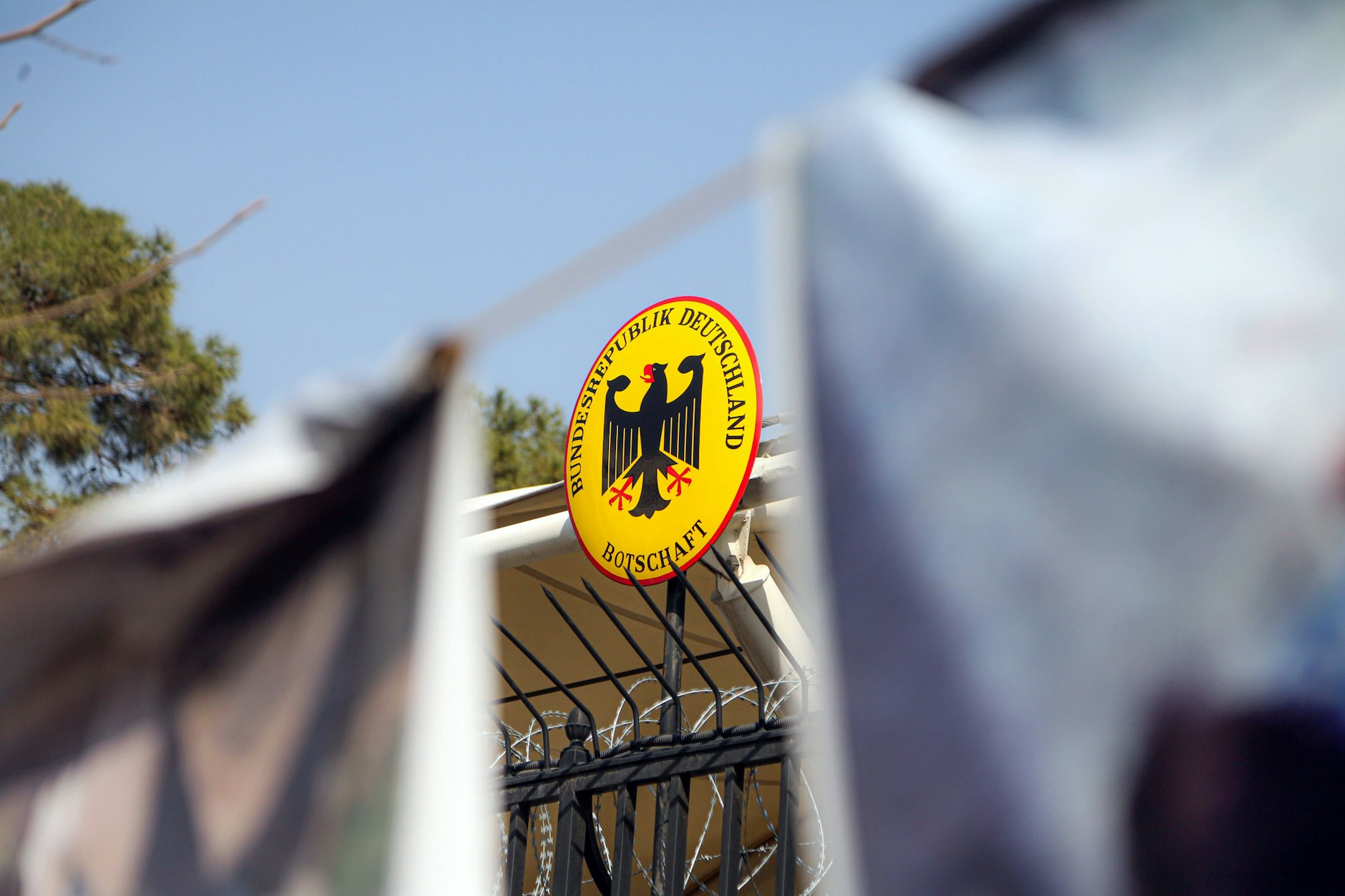 Die deutsche Botschaft in Teheran