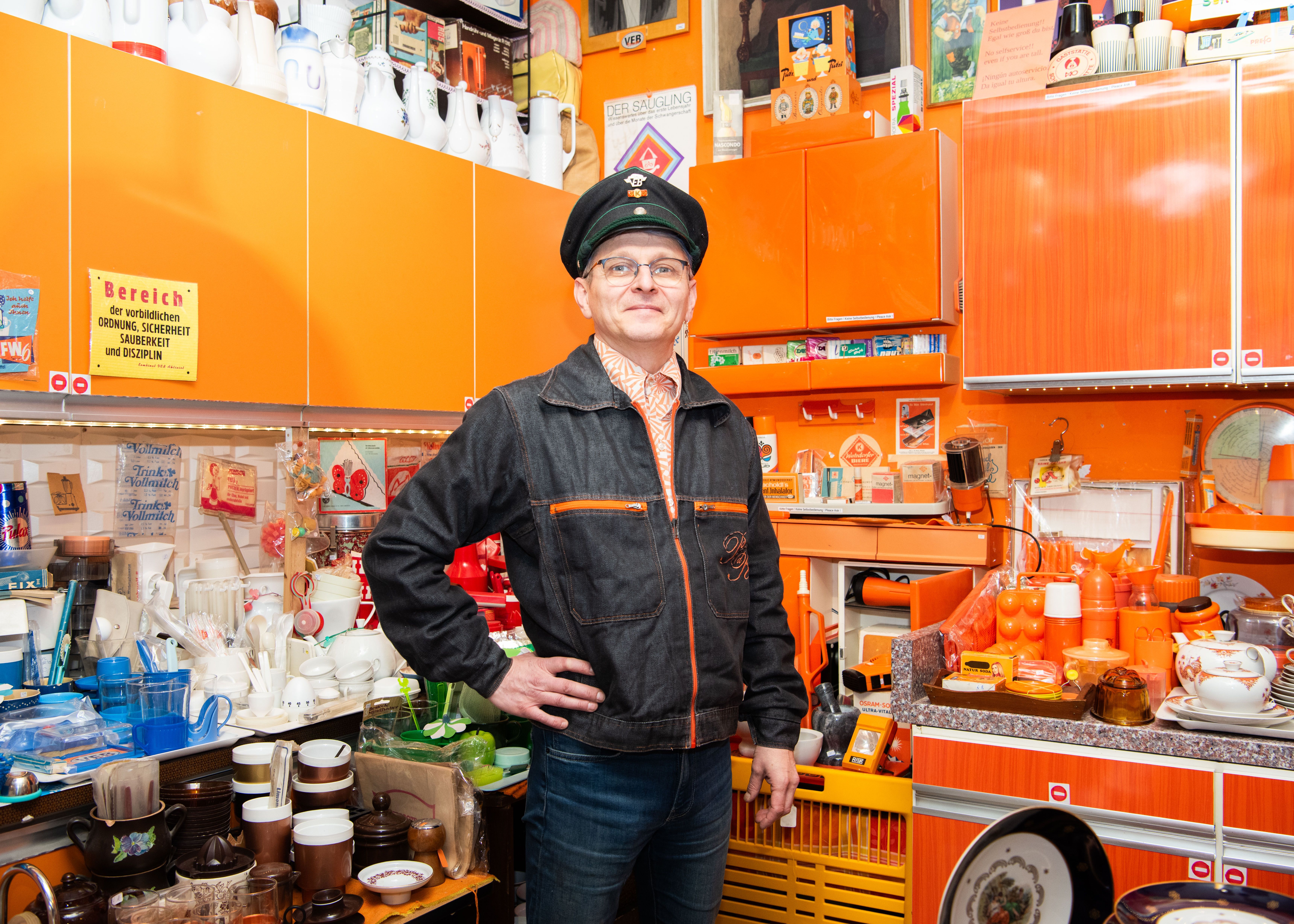 Der Berliner Mario Schubert ist der Hüter der DDR-Schätze