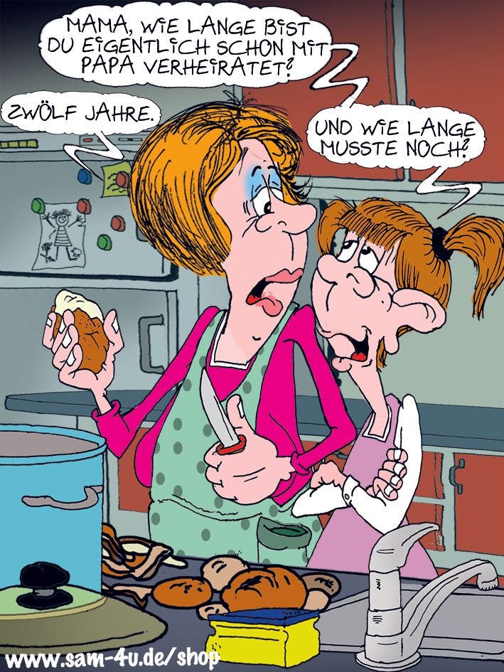 Der Cartoon des Tages kommt jeden Tag von unserem Zeichner Sam Paff aus Berlin.