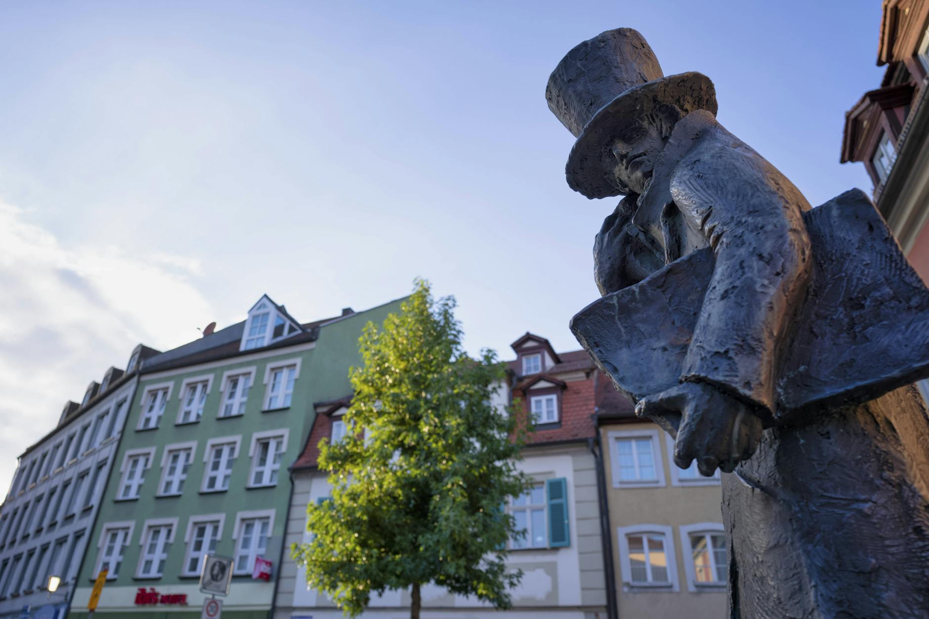 E.T.A. Hoffmann-Statue in Bamberg