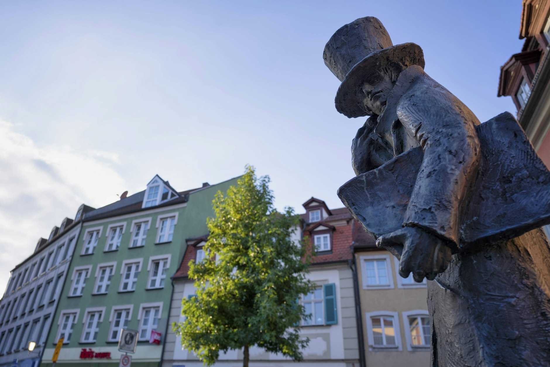E.T.A. Hoffmann-Statue in Bamberg