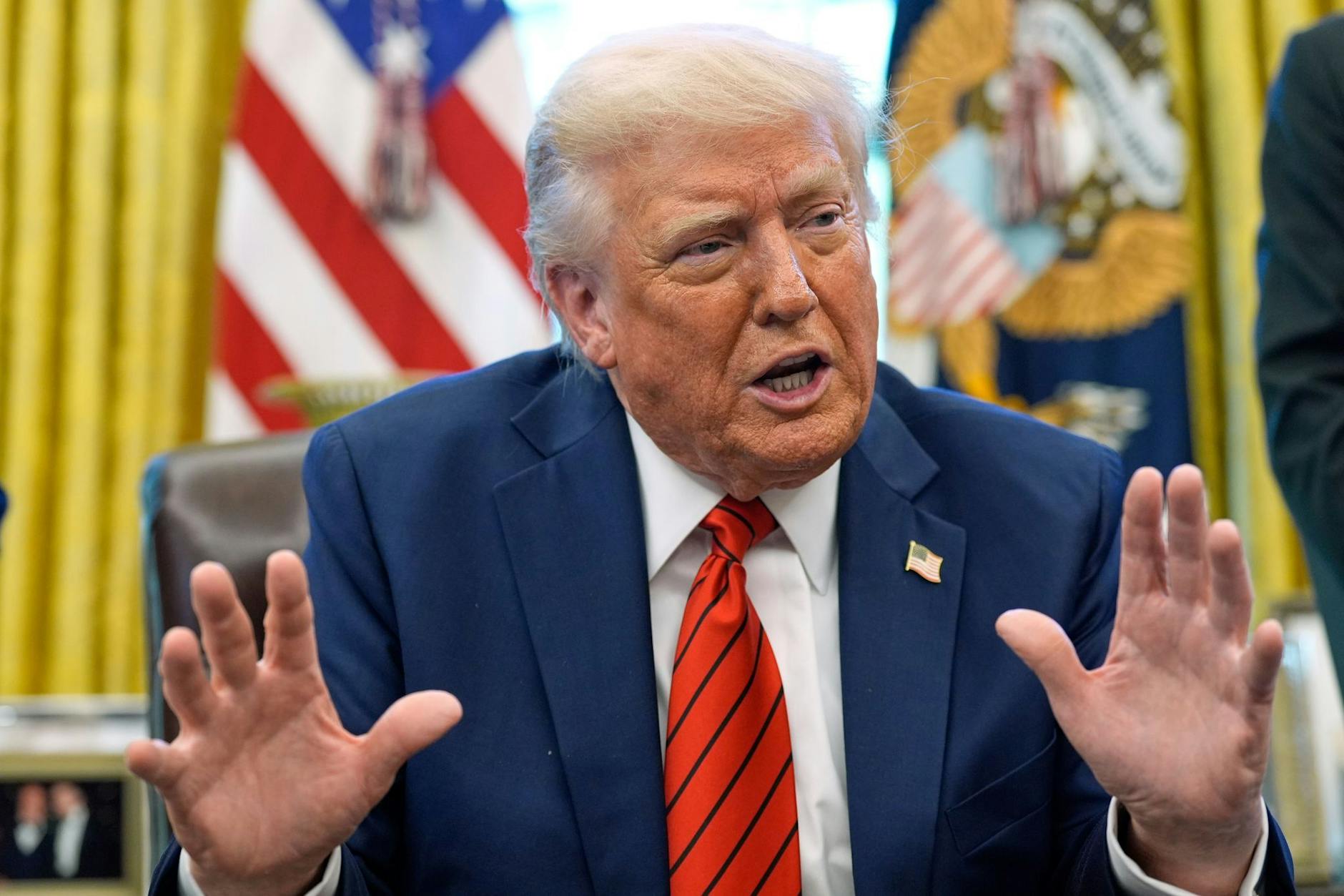 US-Präsident Donald Trump greift nach Grönland und will seine Verbündeten mit Strafzöllen einschüchtern.