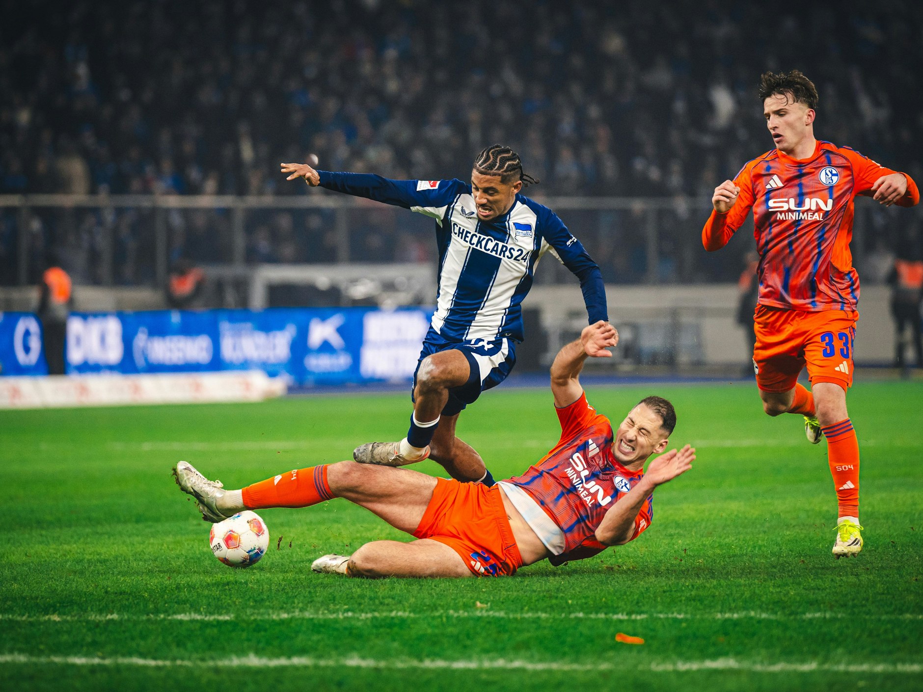 Jeremy Dudziak zauberte nicht nur, er war auch bissig in den Zweikämpfen.