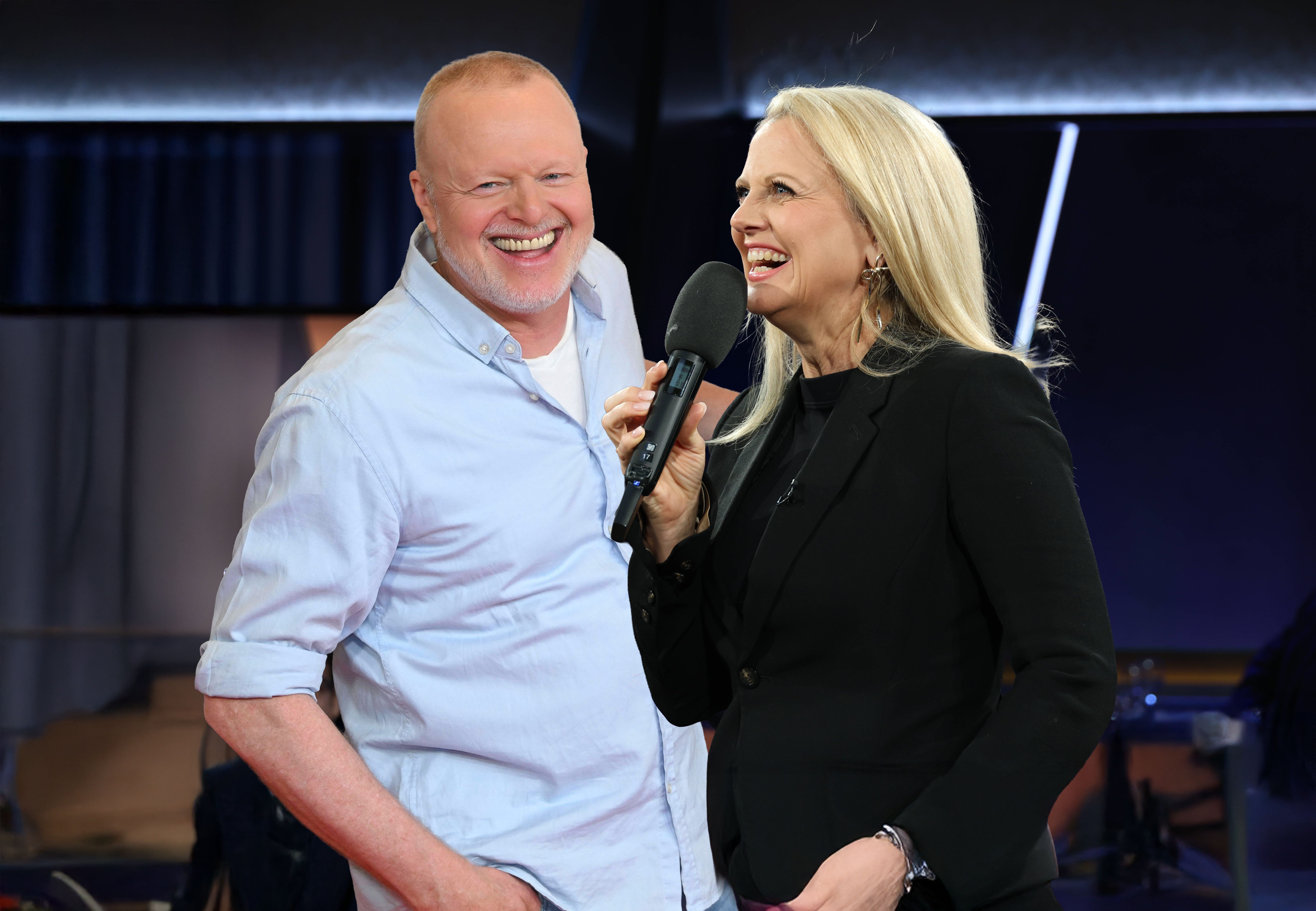 Stefan Raab plant neue RTL-Show mit Barbara Schöneberger
