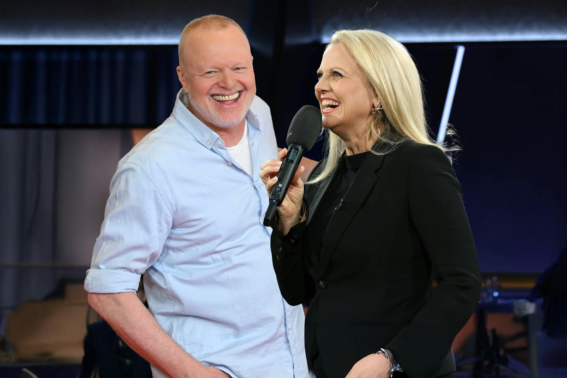 Das neue RTL-Traumduo: Stefan Raab und Barbara Schöneberger moderieren zusammen eine Samstagabendshow.