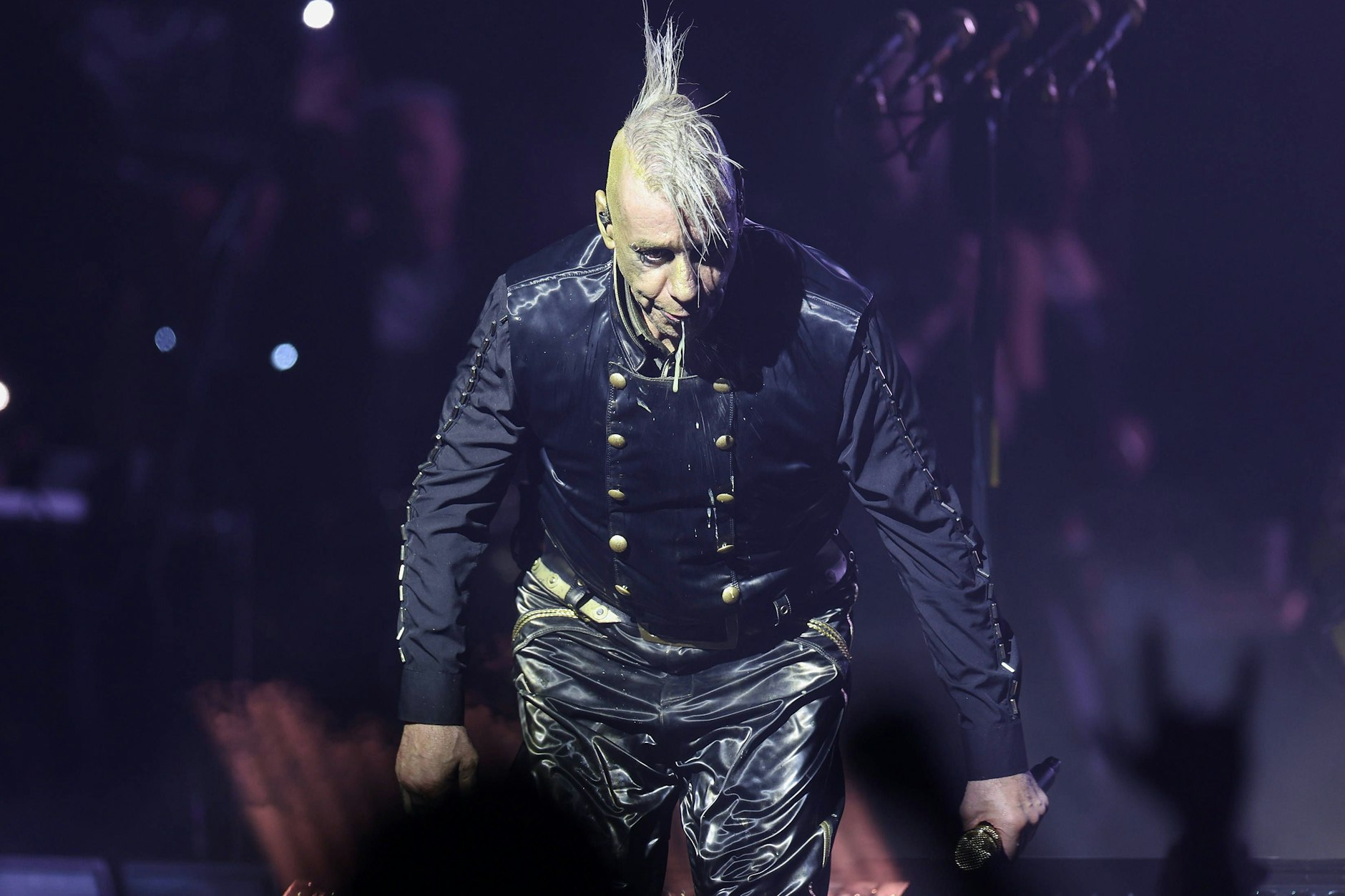 Till Lindemann während seiner Solo-Konzertreise, hier in Zagreb