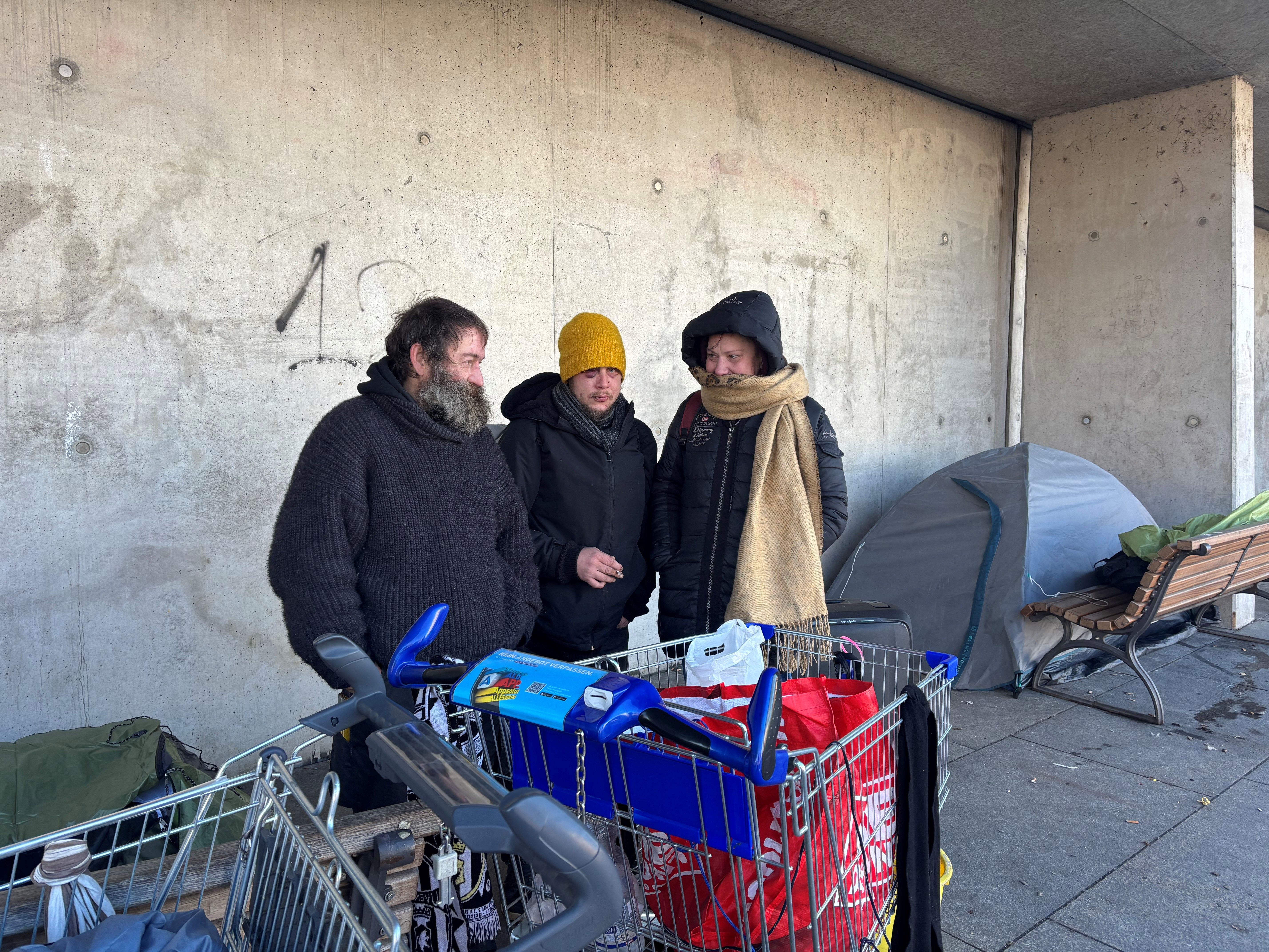 Immer mehr Obdachlose im Regierungsviertel: „Je weiter du reingehst, desto friedlicher wird es“