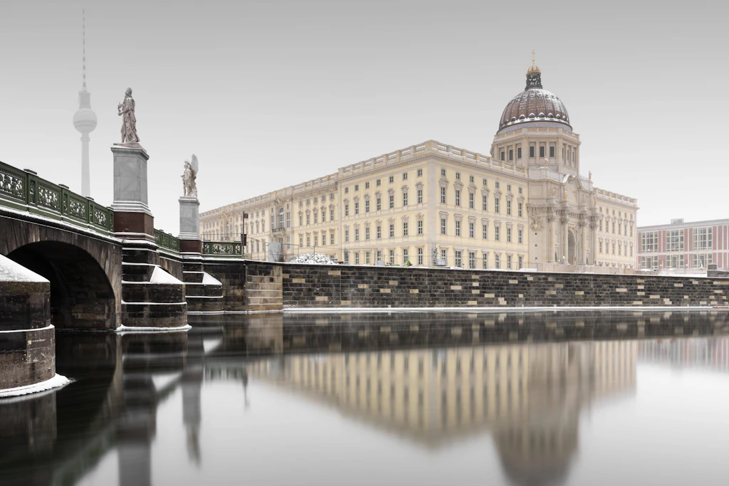 Das Stadtschloss bzw. Humboldt-Forum von außen ...