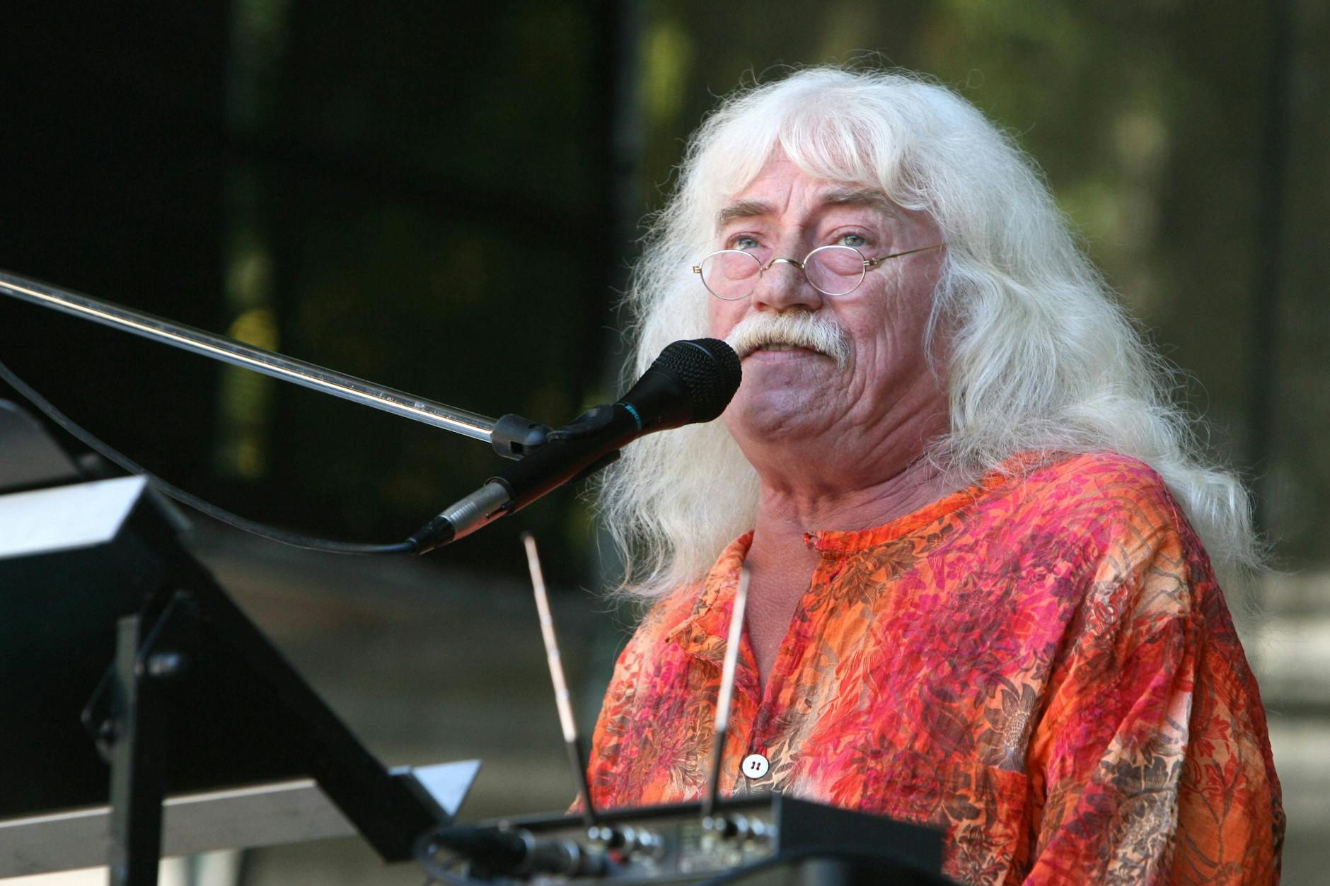 Reinhard Lakomy bei einem Auftritt (2007)