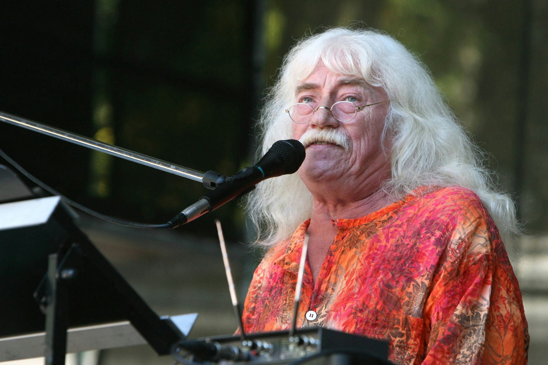 Reinhard Lakomy bei einem Auftritt (2007)