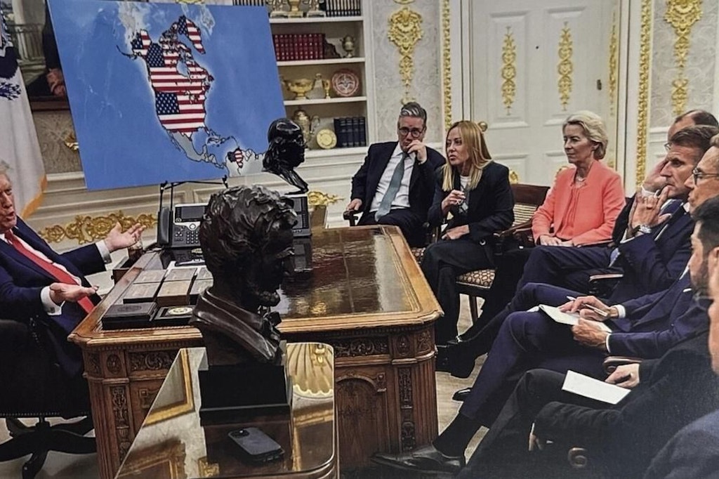 Trump teilt KI-Bilder von „US‑Grönland“ – Europa stellt sich demonstrativ hinter Dänemark