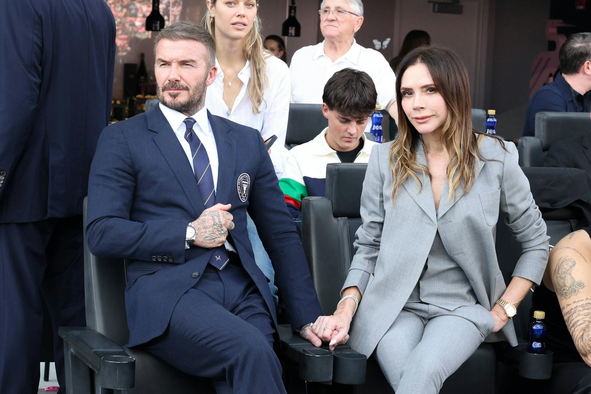 David und Victoria Beckham sollen ein Problem mit ihrer Schwiegertochter haben.