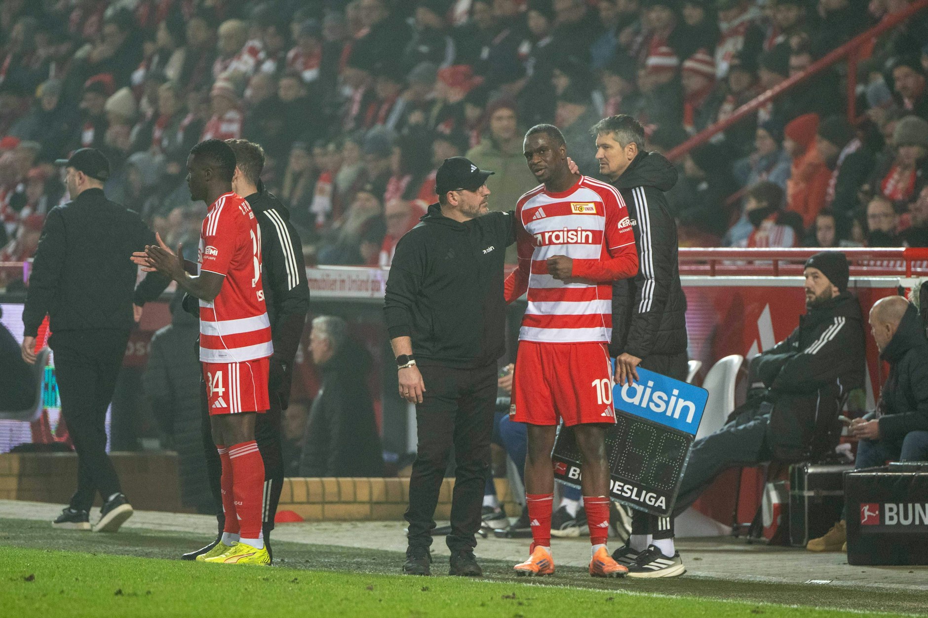 Stürmer Ilyas Ansah traf gegen Leipzig zwar nicht als Joker, bereitete aber ein Tor beim 3:1-Sieg des 1. FC Union vor. 