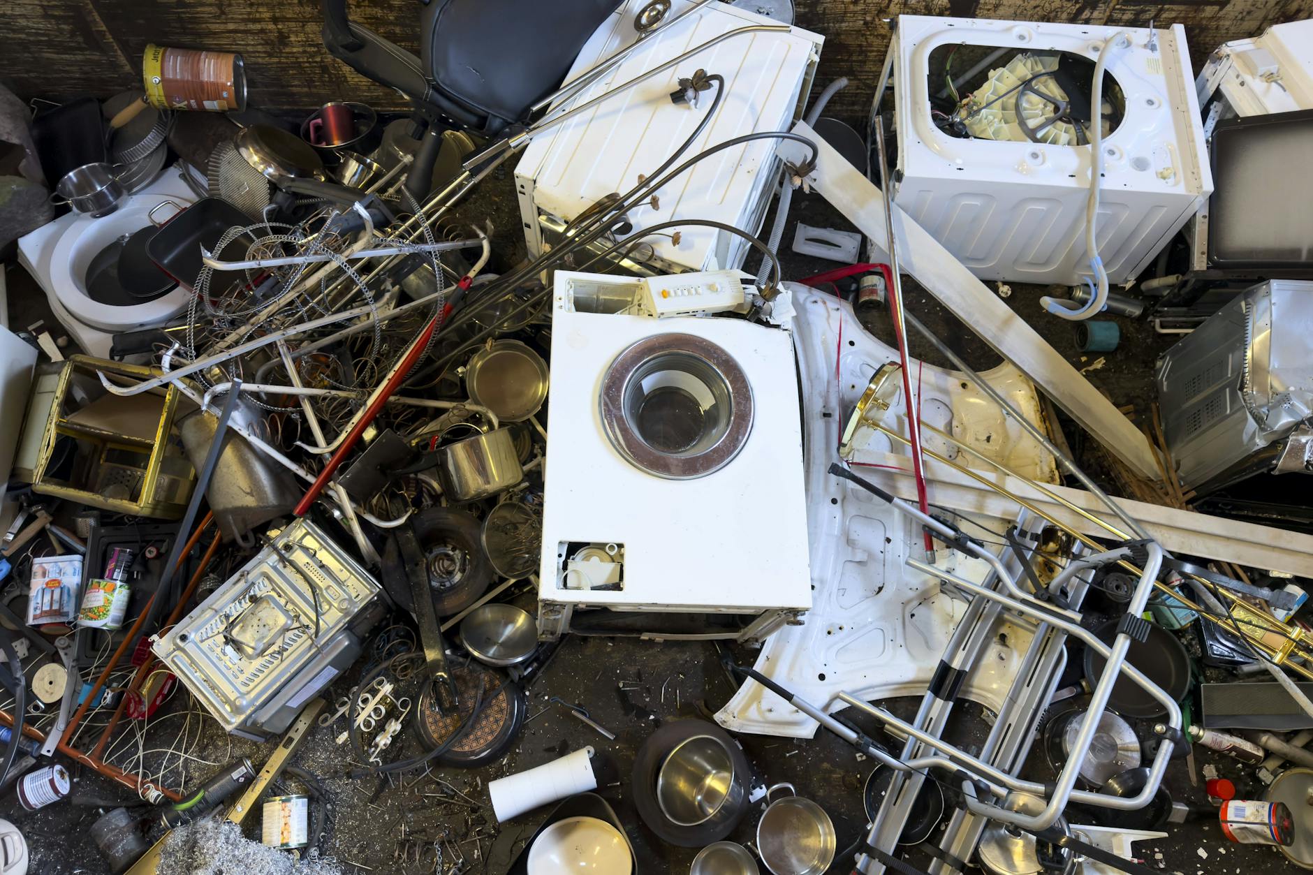 Auf Recyclinghöfen wird viel geklaut.