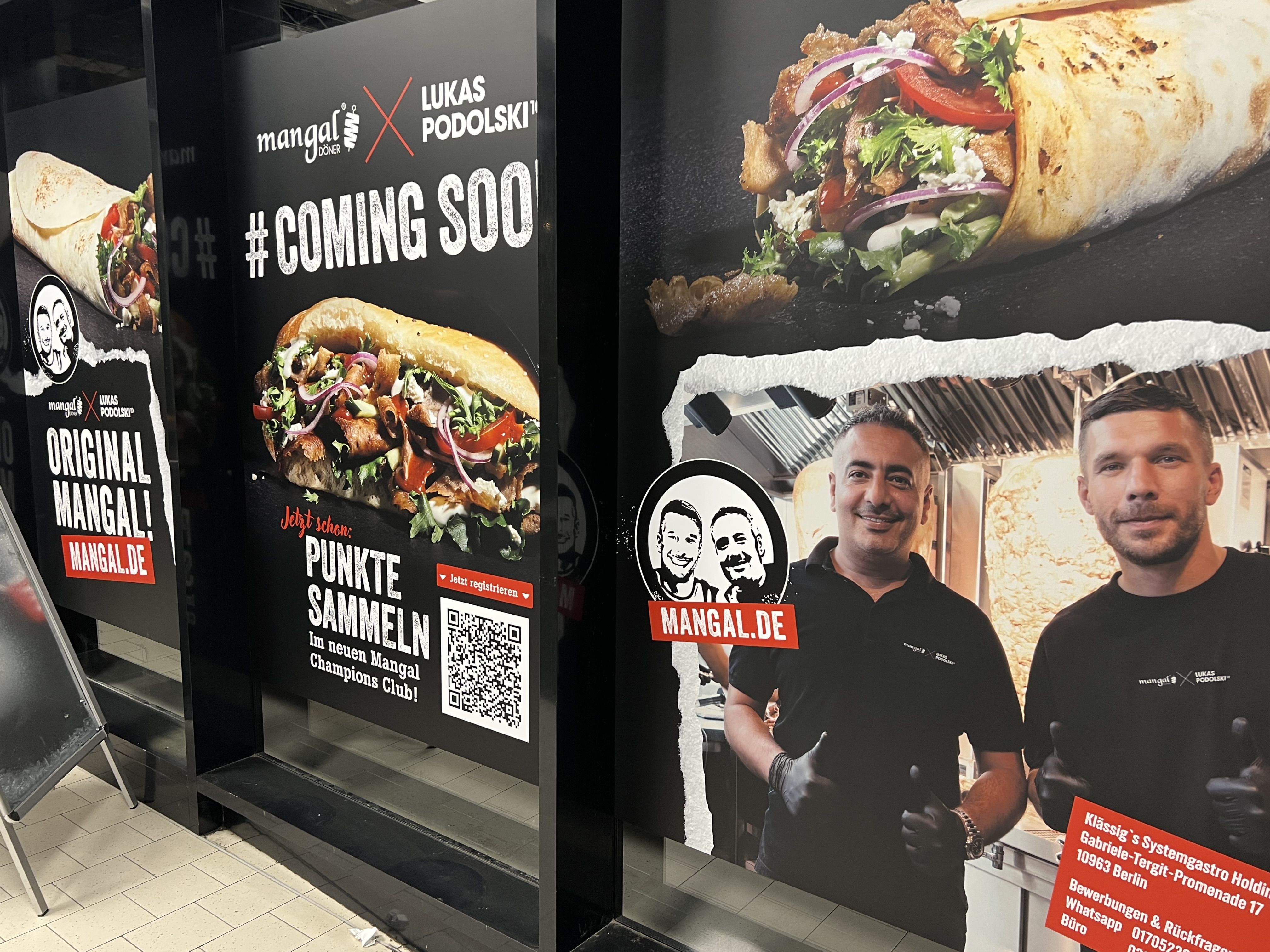 Nächster Anlauf in Berlin: Podolski bringt seinen Döner zurück