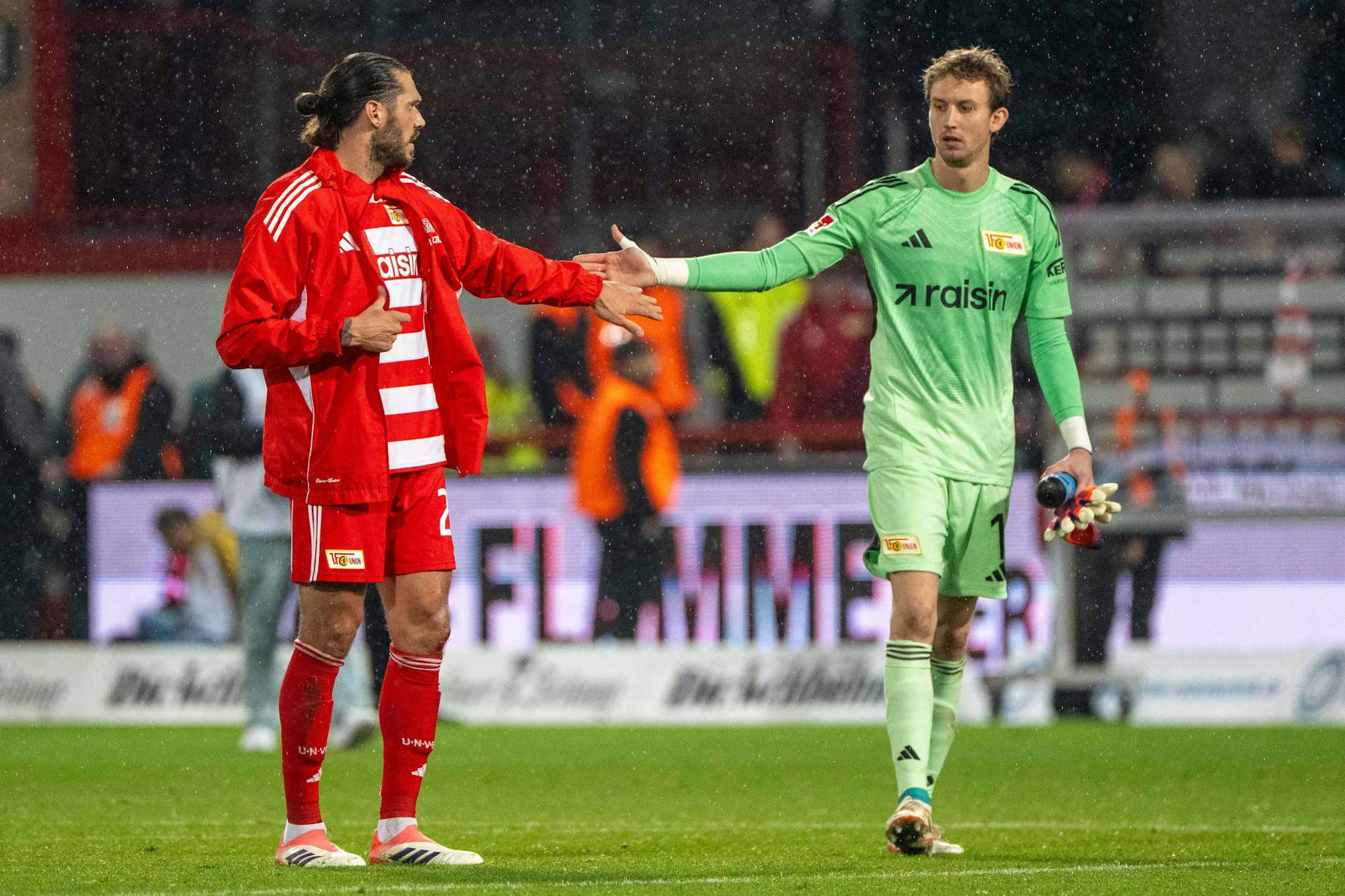 Torwart Frederik Rönnow und Kapitän Christopher Trimmel wurden von tausenden Unionern in die Legenden-Elf des 1. FC Union gewählt.