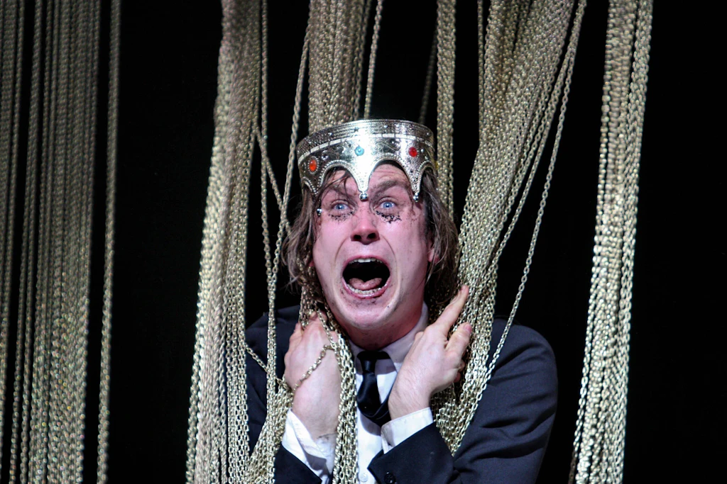 Lars Eidinger 2008 als Hamlet.