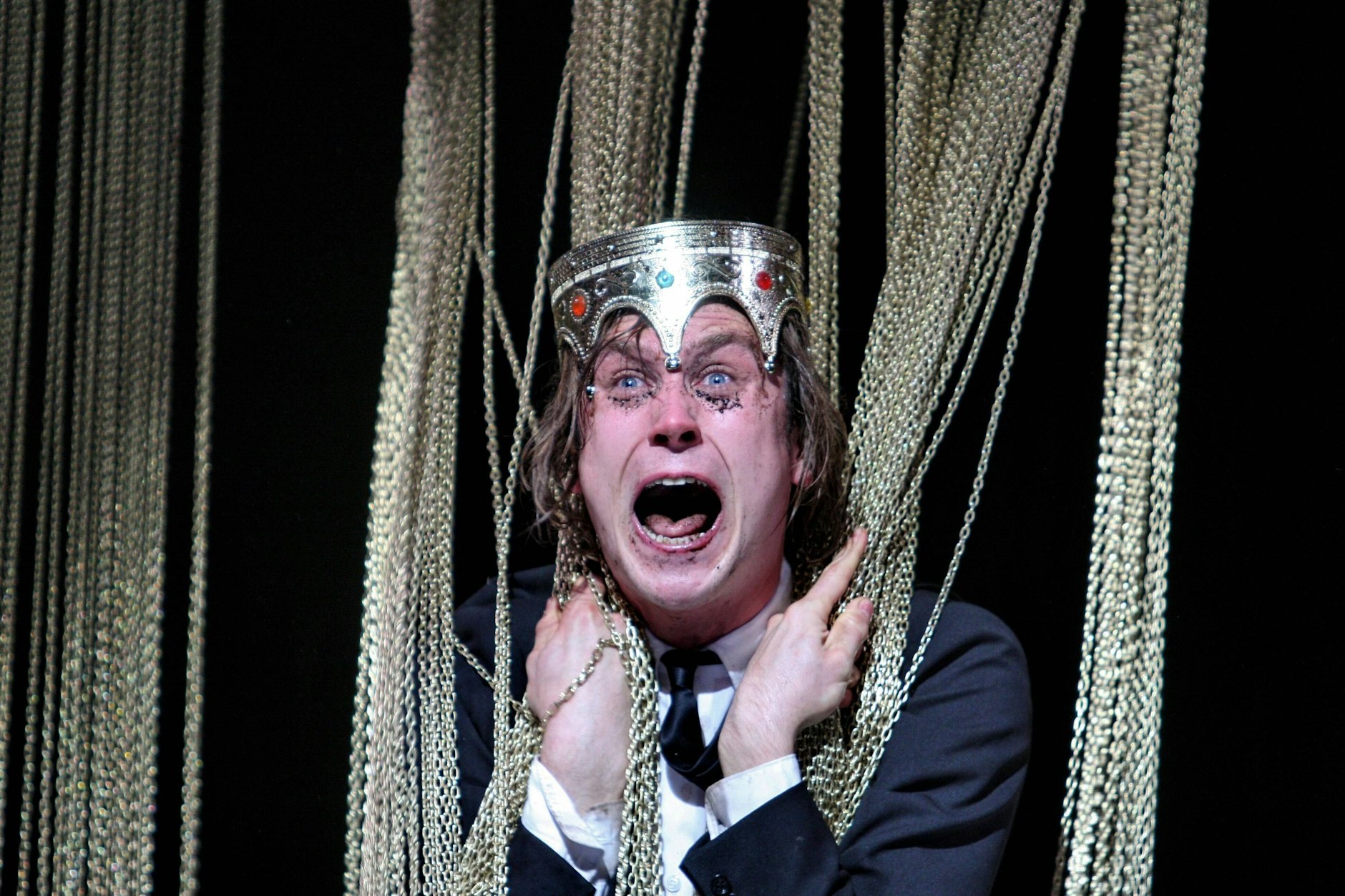 Lars Eidinger 2008 als Hamlet.