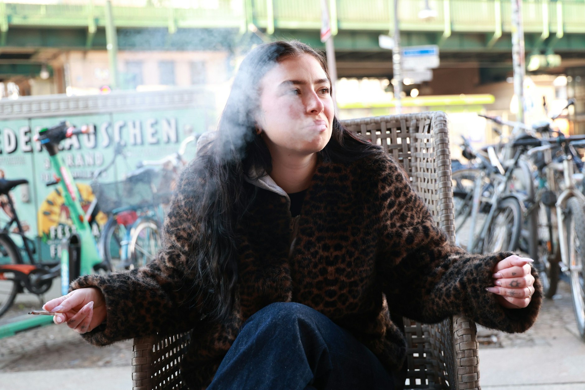 Dampf ablassen mit Grips! Vicky denkt viel über ihre letzten 13 Monate als Rapperin nach.