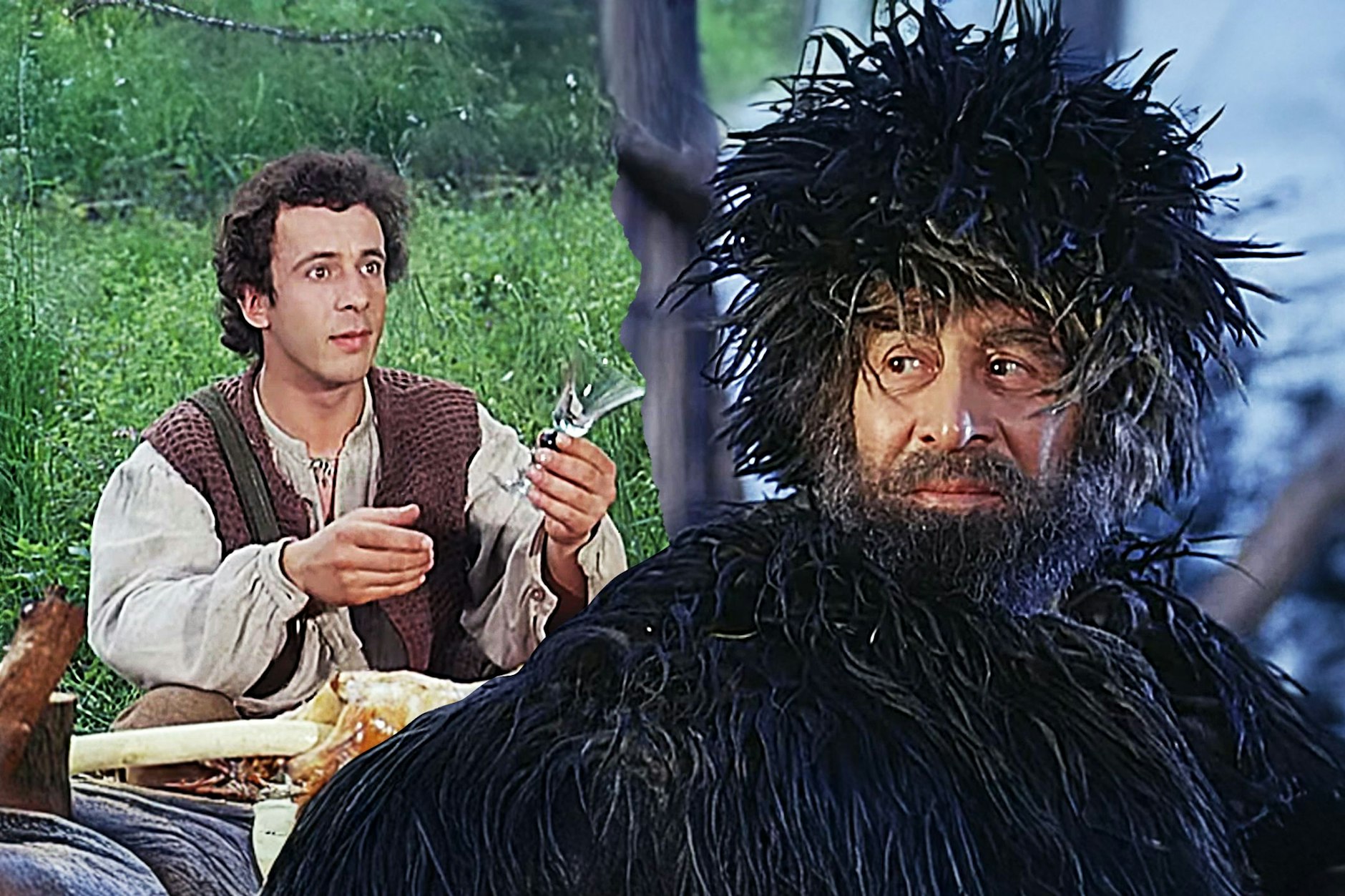 Klaus Brasch übernahm im Film "Die schwarze Mühle" die Rolle des Krabat, Leon Niemczyk spielte den schwarzen Müller.