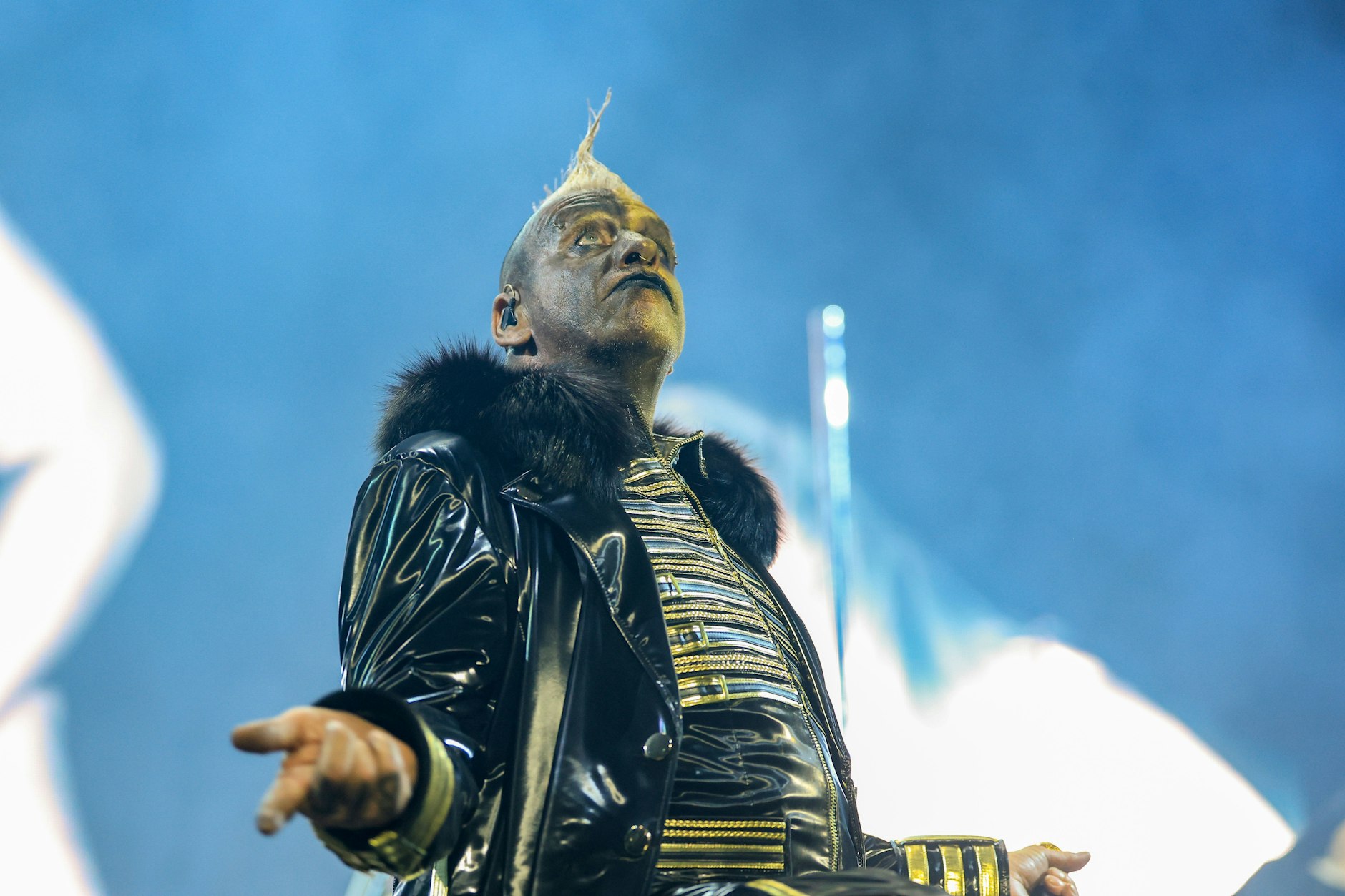 Till Lindemann auf seiner Solo-Tournee „Meine Welt“.
