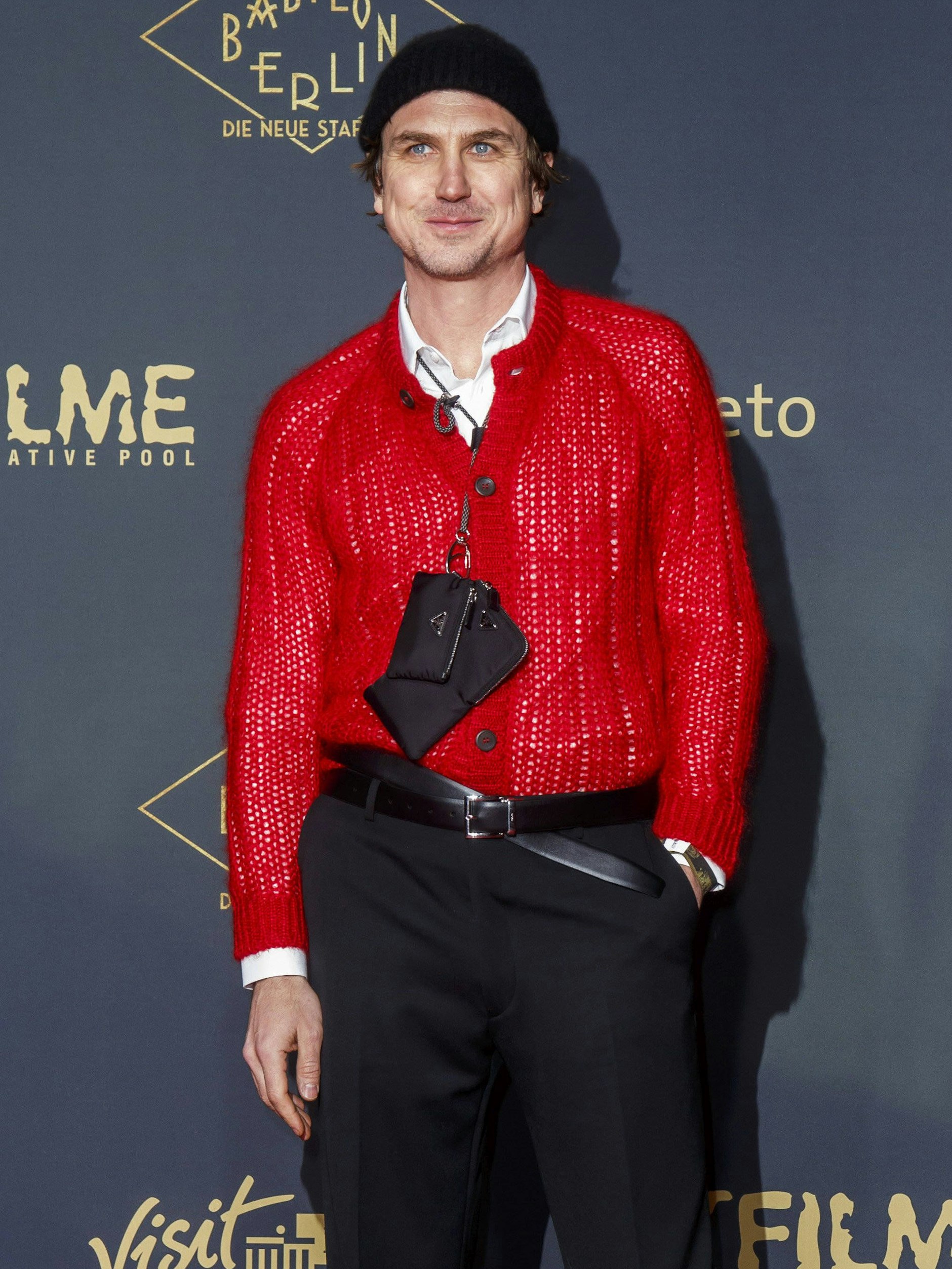 Lars Eidinger 2019 bei der Weltpremiere der 3. Staffel „Babylon Berlin“.