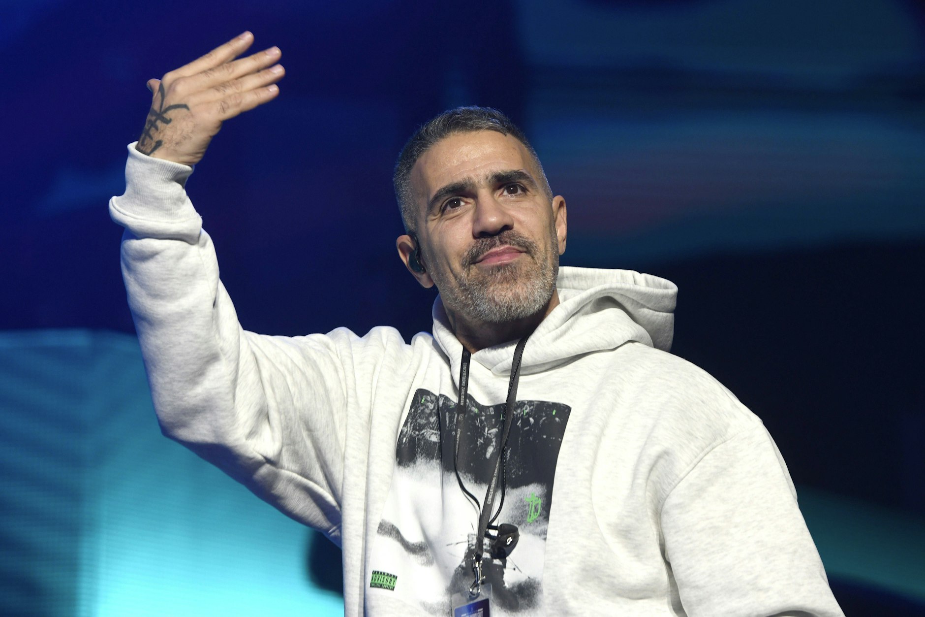 Bushido am Mittwoch vor einer Woche auf der Live-Bühne in Hannover.