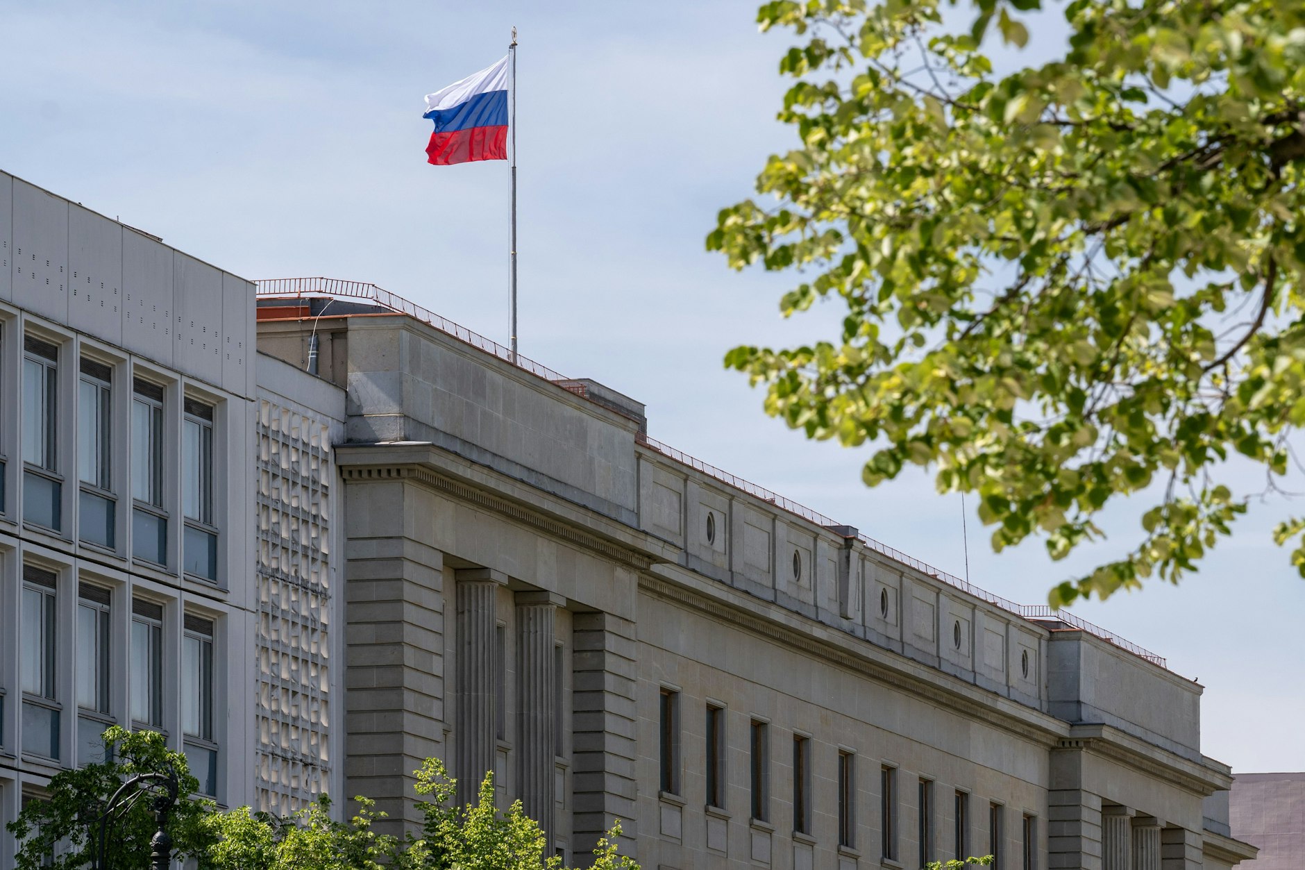 Die festgenommene Frau soll „nachrichtendienstliche“ Kontakte zur russischen Botschaft gehabt haben.